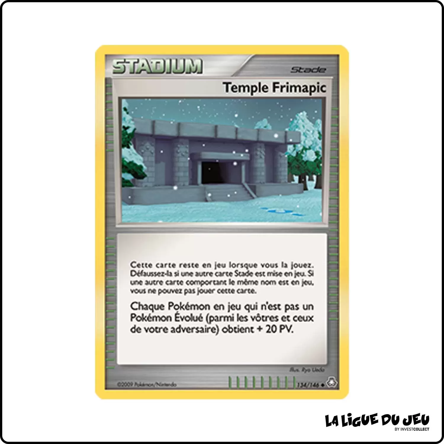 Peu commune - Pokemon - Éveil des Légendes - Temple Frimapic 134/146 Pokemon Company - 1