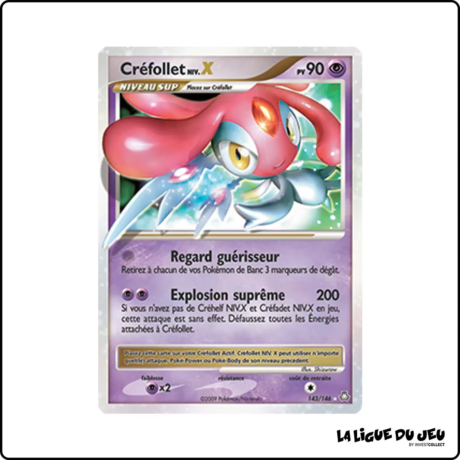 Ultra - Pokemon - Éveil des Légendes - Créfollet NIV.X 143/146 Pokemon Company - 1