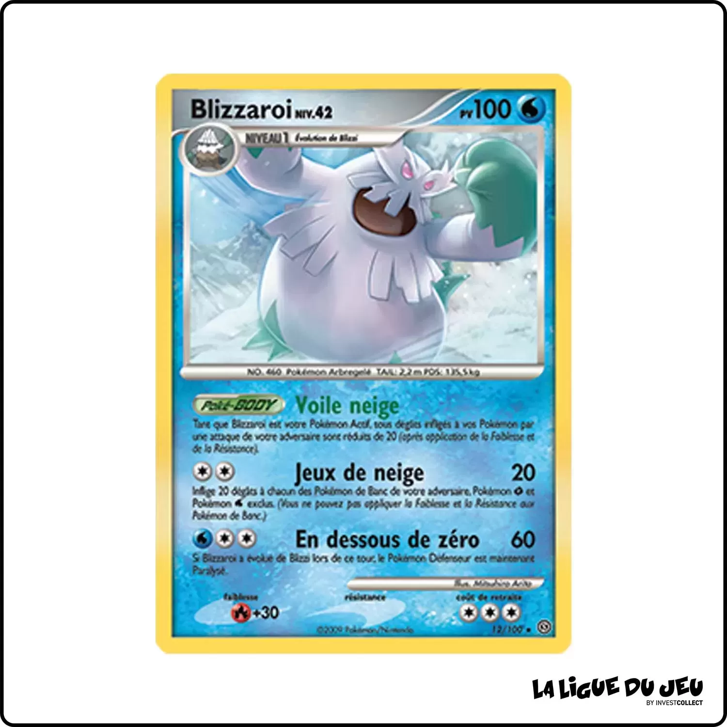 Rare - Pokemon - Tempête - Blizzaroi 12/100 Pokemon Company - 1