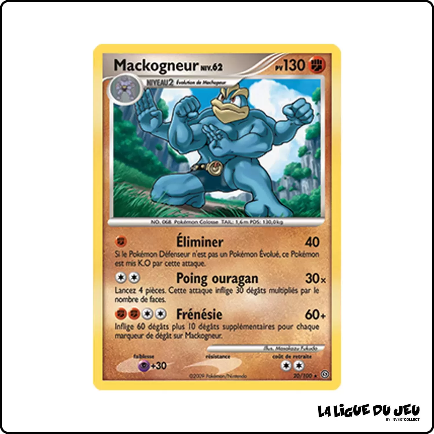 Rare - Pokemon - Tempête - Mackogneur 20/100 Pokemon Company - 1