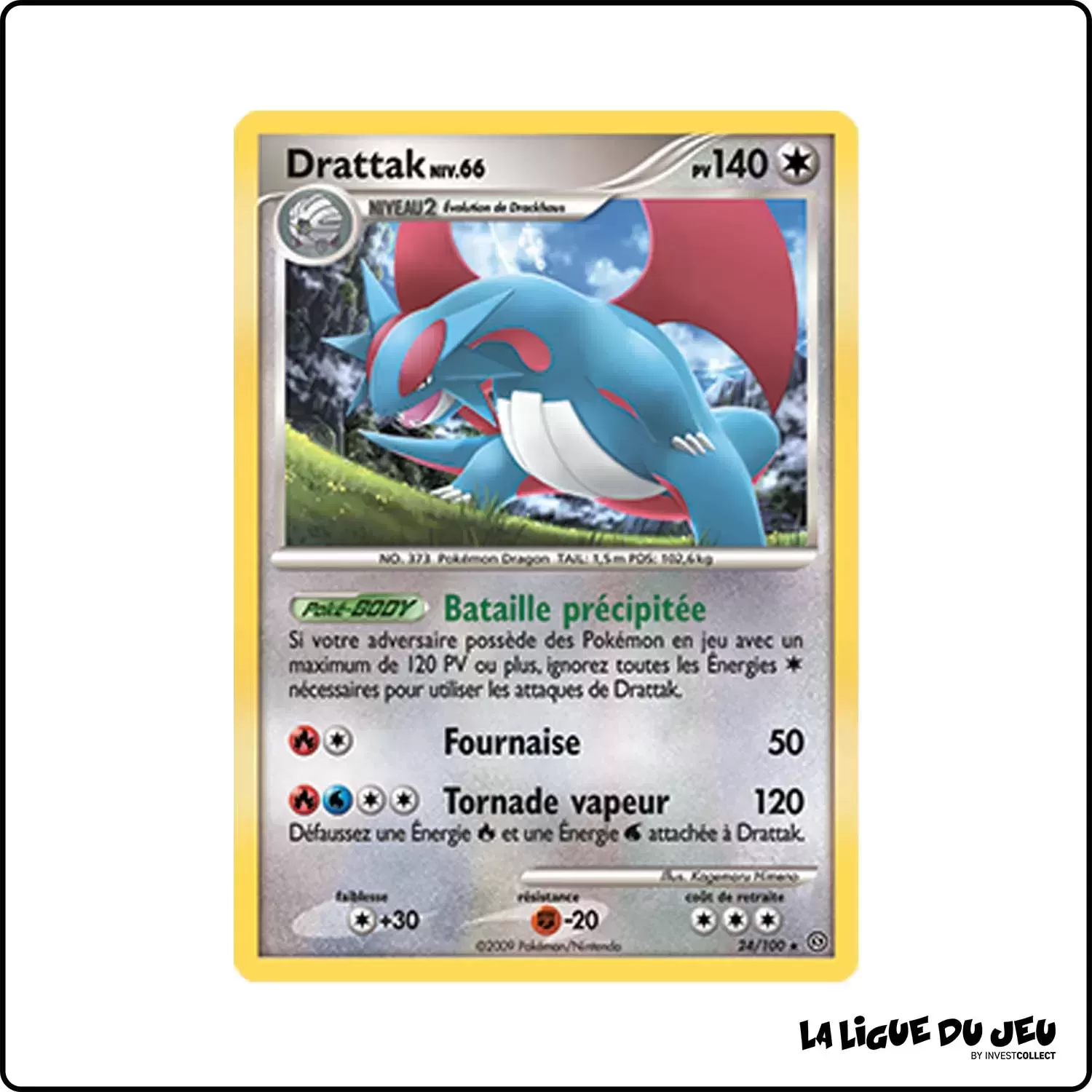 Rare - Pokemon - Tempête - Drattak 24/100 Pokemon Company - 1