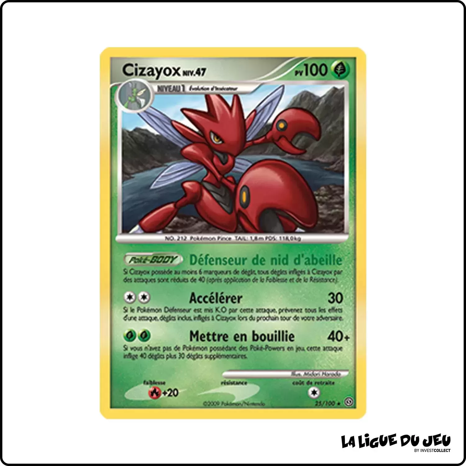 Rare - Pokemon - Tempête - Cizayox 25/100 Pokemon Company - 1