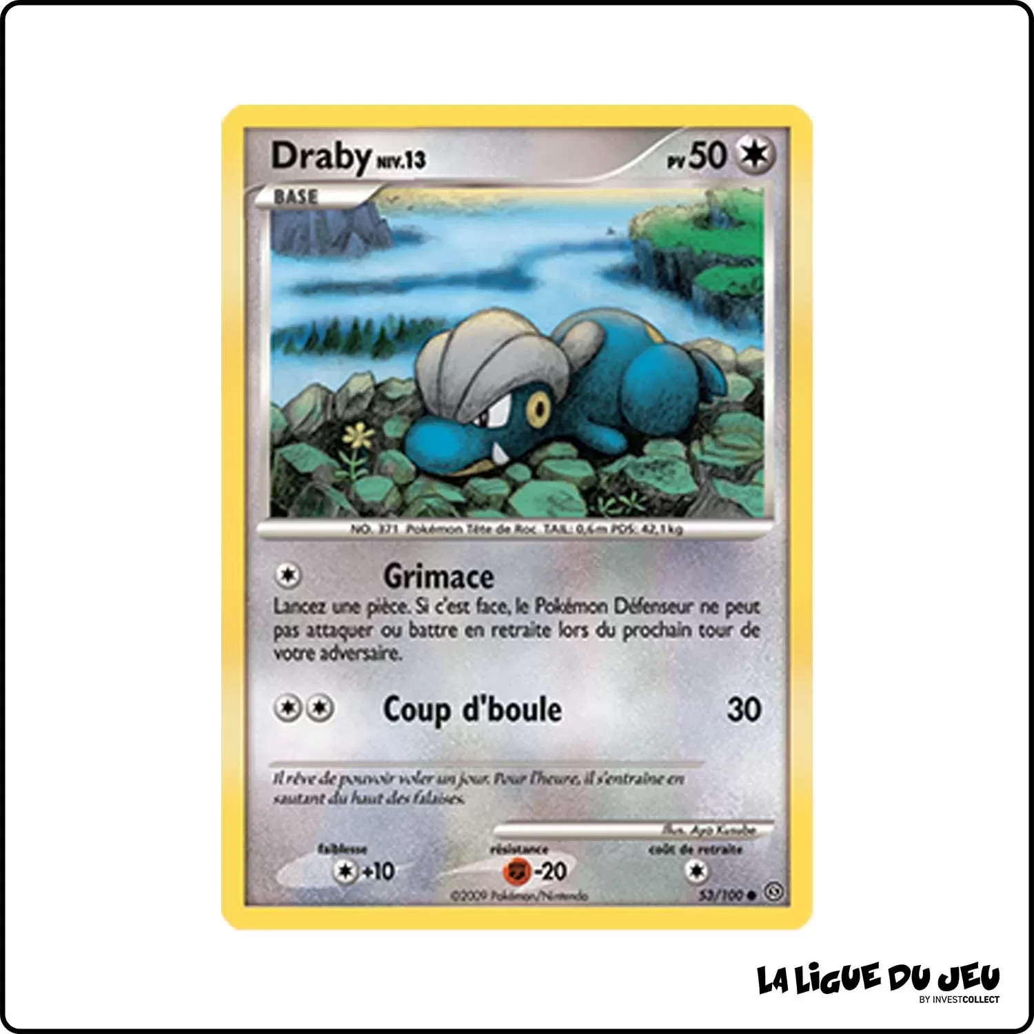 Commune - Pokemon - Tempête - Draby 53/100 Pokemon Company - 1