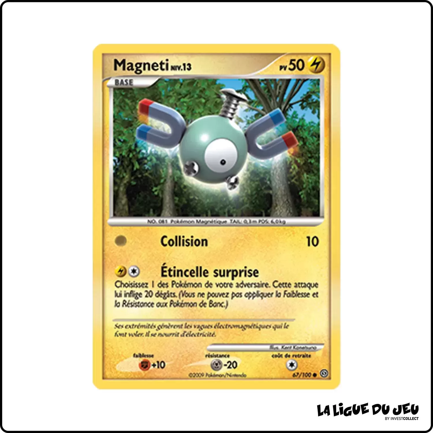 Commune - Pokemon - Tempête - Magneti 67/100 Pokemon Company - 1