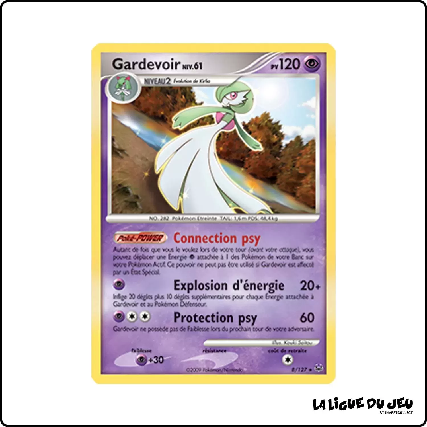 Holo - Pokemon - Platine de Base - Gardevoir 8/127 Pokemon Company - 1