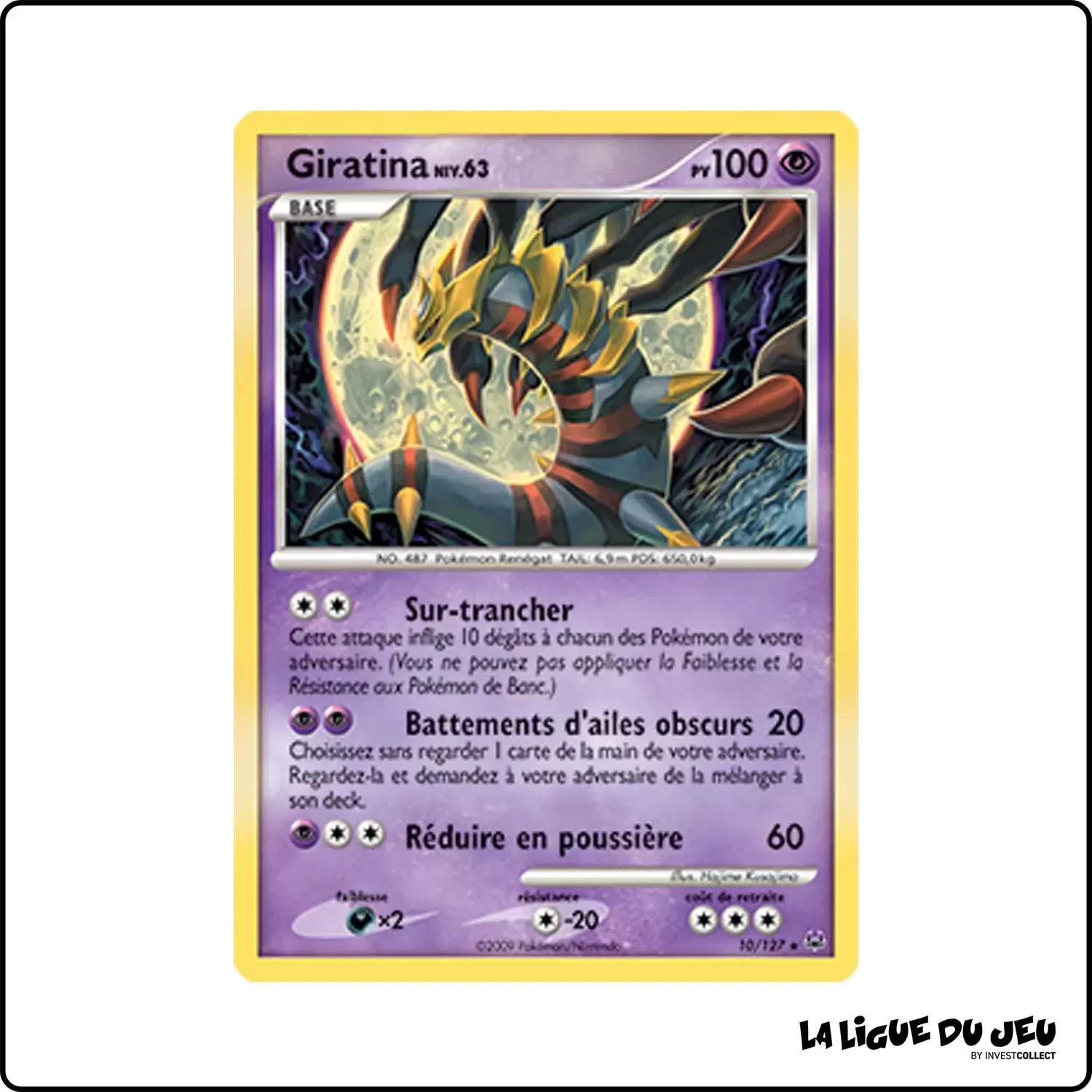 Holo - Pokemon - Platine de Base - Giratina 10/127 Pokemon Company - 1