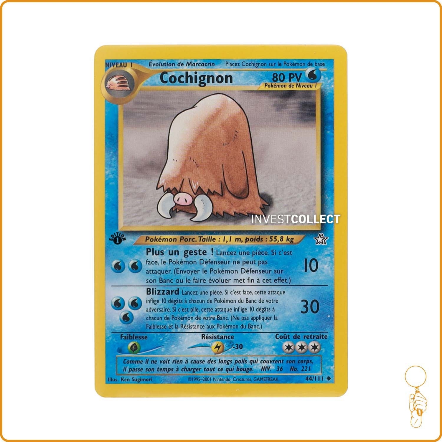 Peu Commune - Pokemon - Pokemon - Neo Genesis - Cochignon 44/111 Wizards - 1