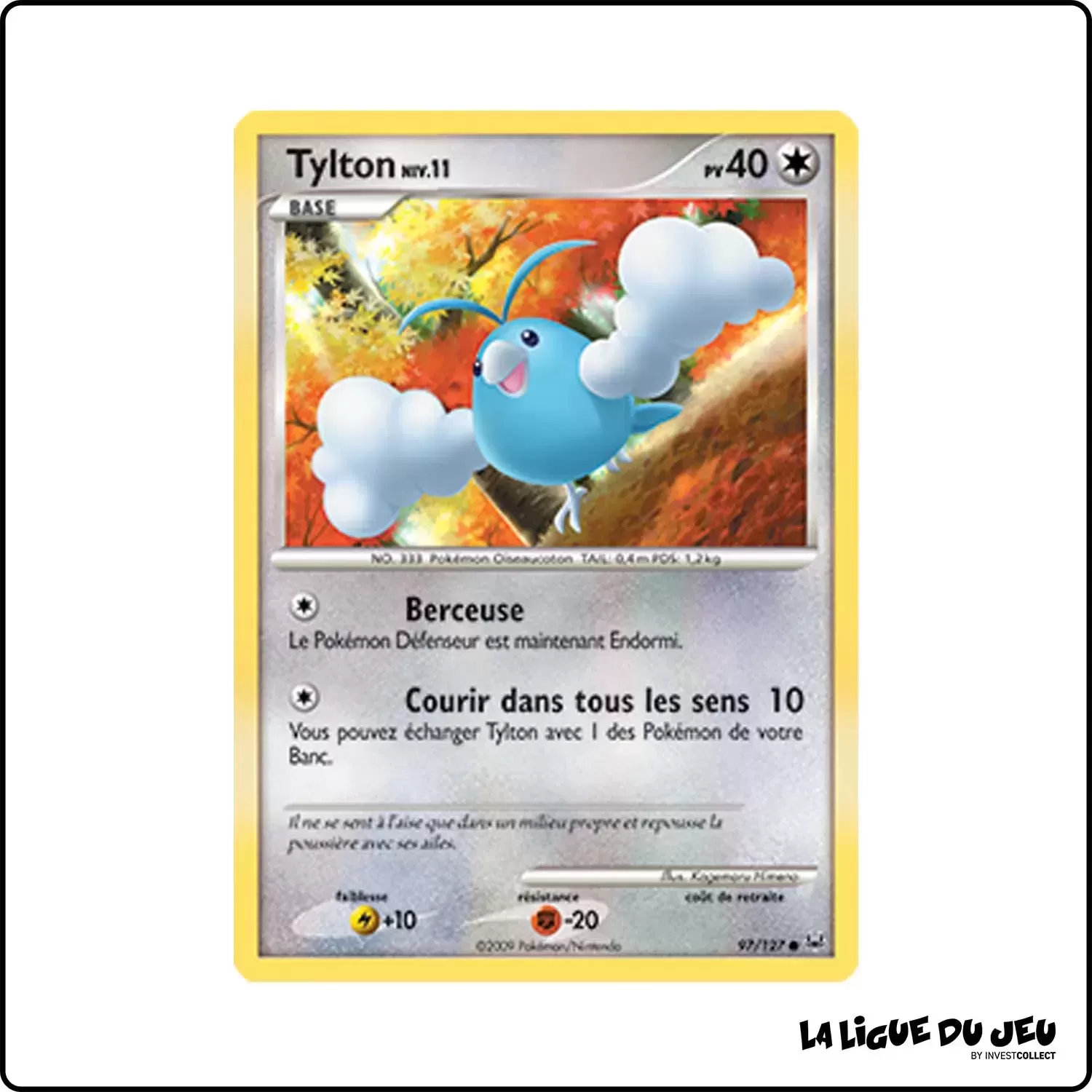 Commune - Pokemon - Platine de Base - Tylton 97/127 Pokemon Company - 1