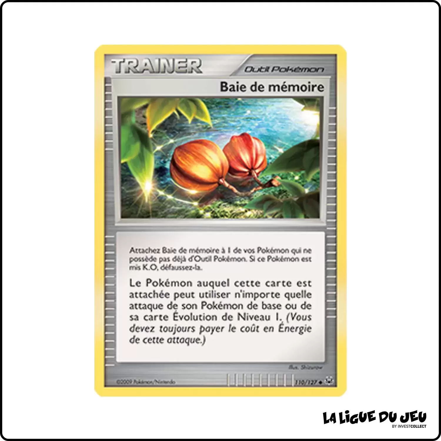 Peu commune - Pokemon - Platine de Base - Baie de mémoire 110/127 Pokemon Company - 1