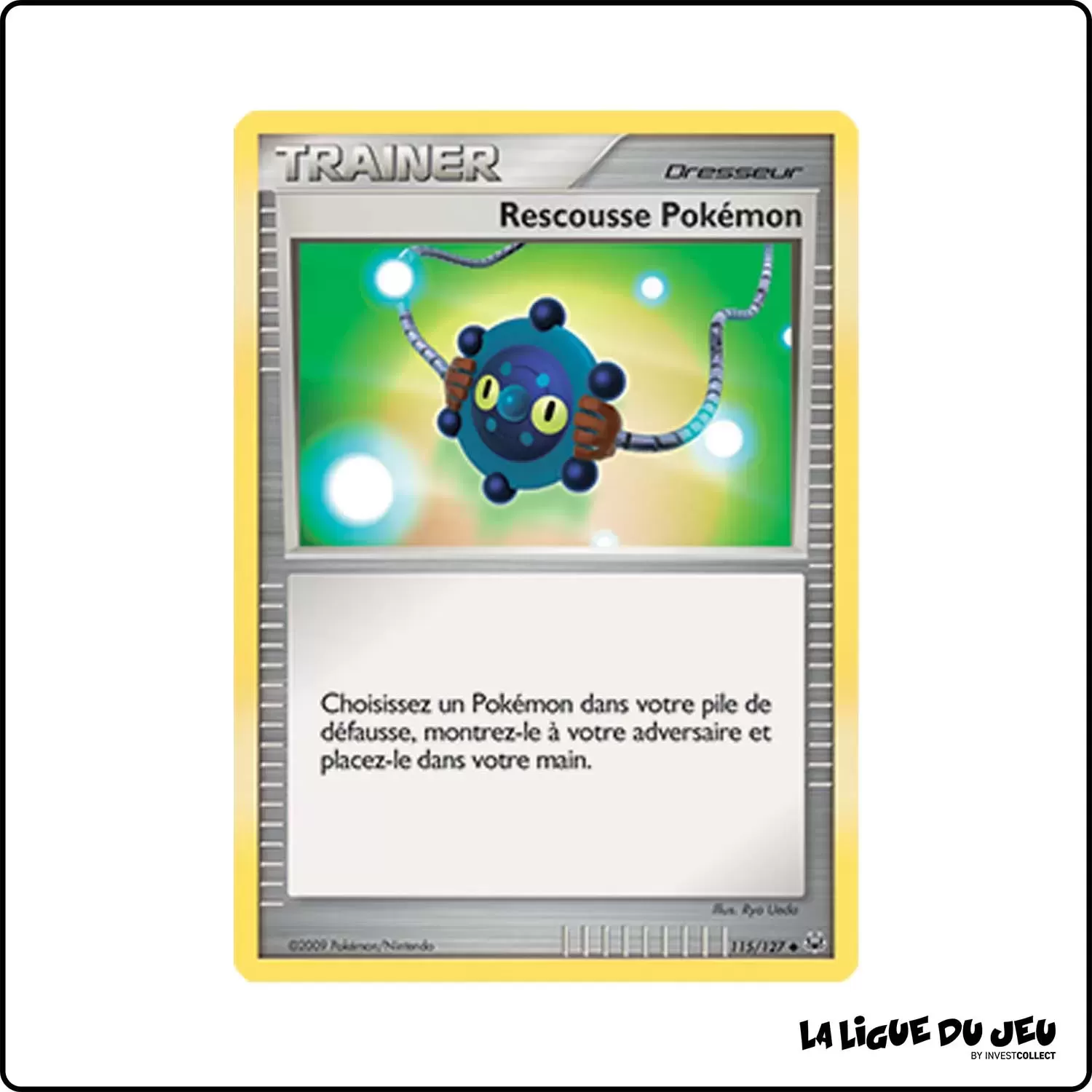 Peu commune - Pokemon - Platine de Base - Rescousse Pokémon 115/127 Pokemon Company - 1