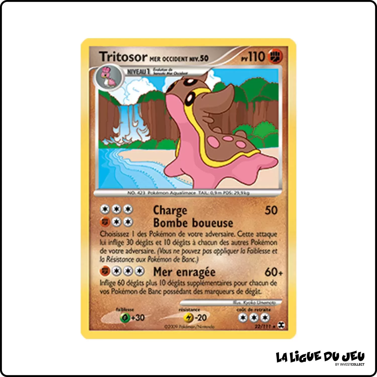 Rare - Pokemon - Rivaux Émergeants - Tritosor Mer Occident 22/111 Pokemon Company - 1