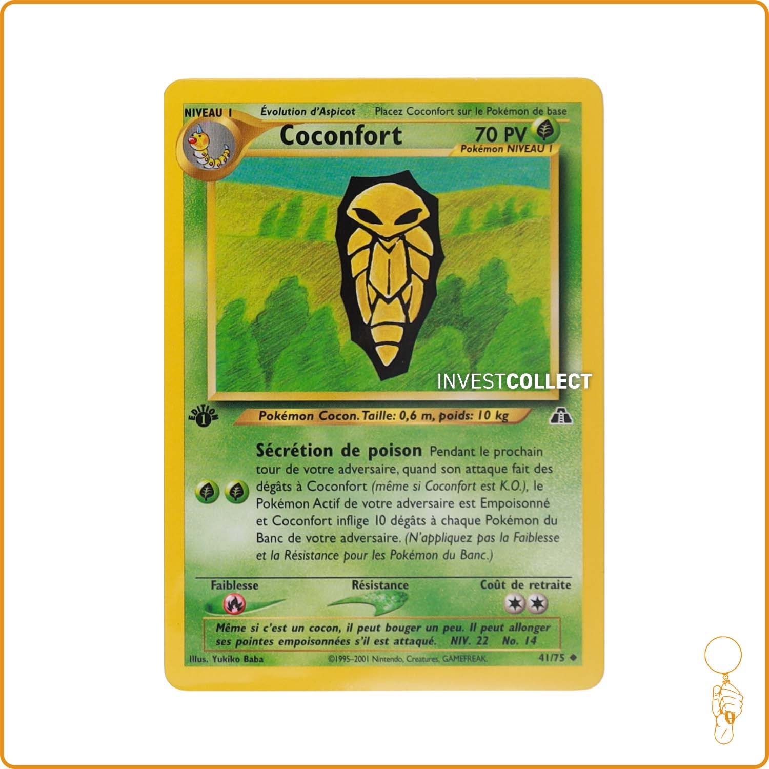 Peu Commune - Pokemon - Neo Discovery - Coconfort 41/75 Wizards - 1