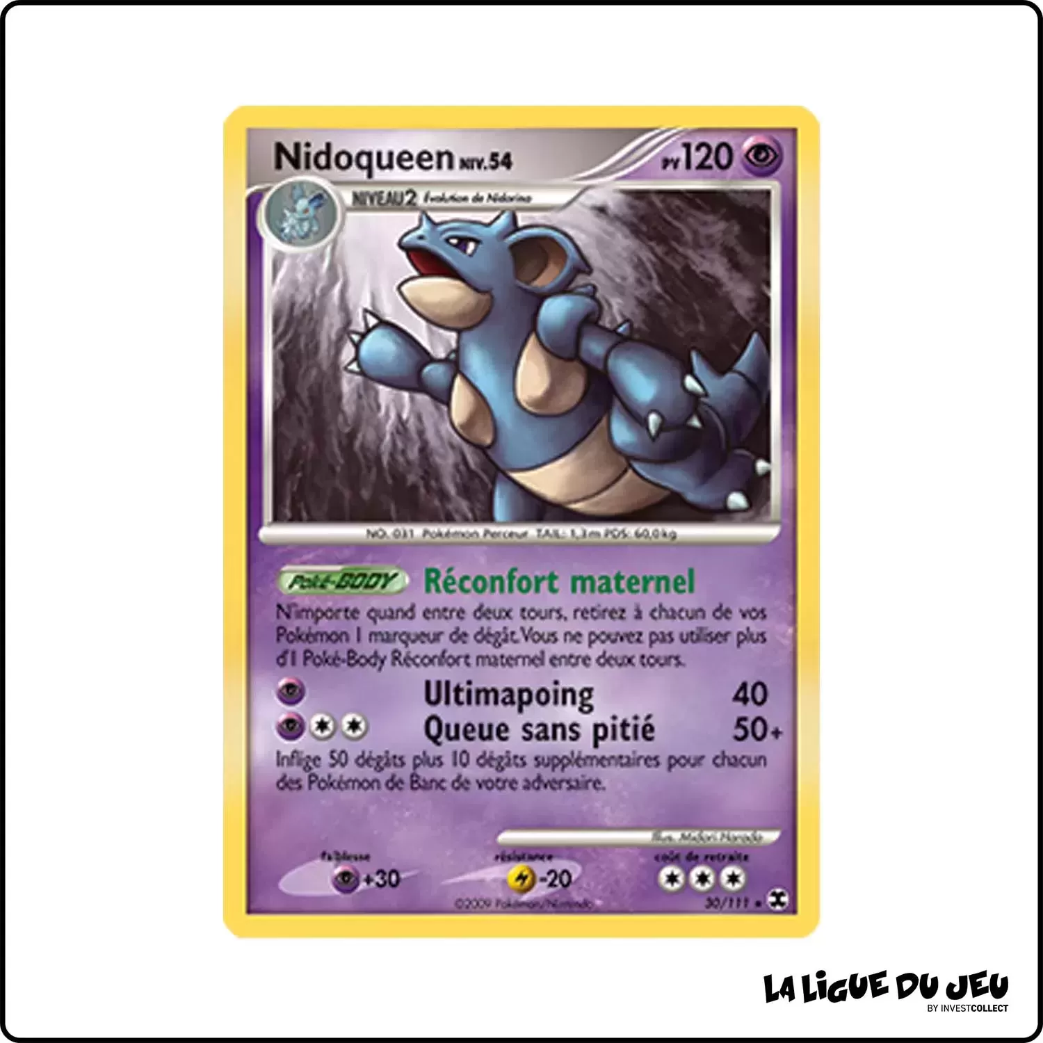 Rare - Pokemon - Rivaux Émergeants - Nidoqueen 30/111 Pokemon Company - 1