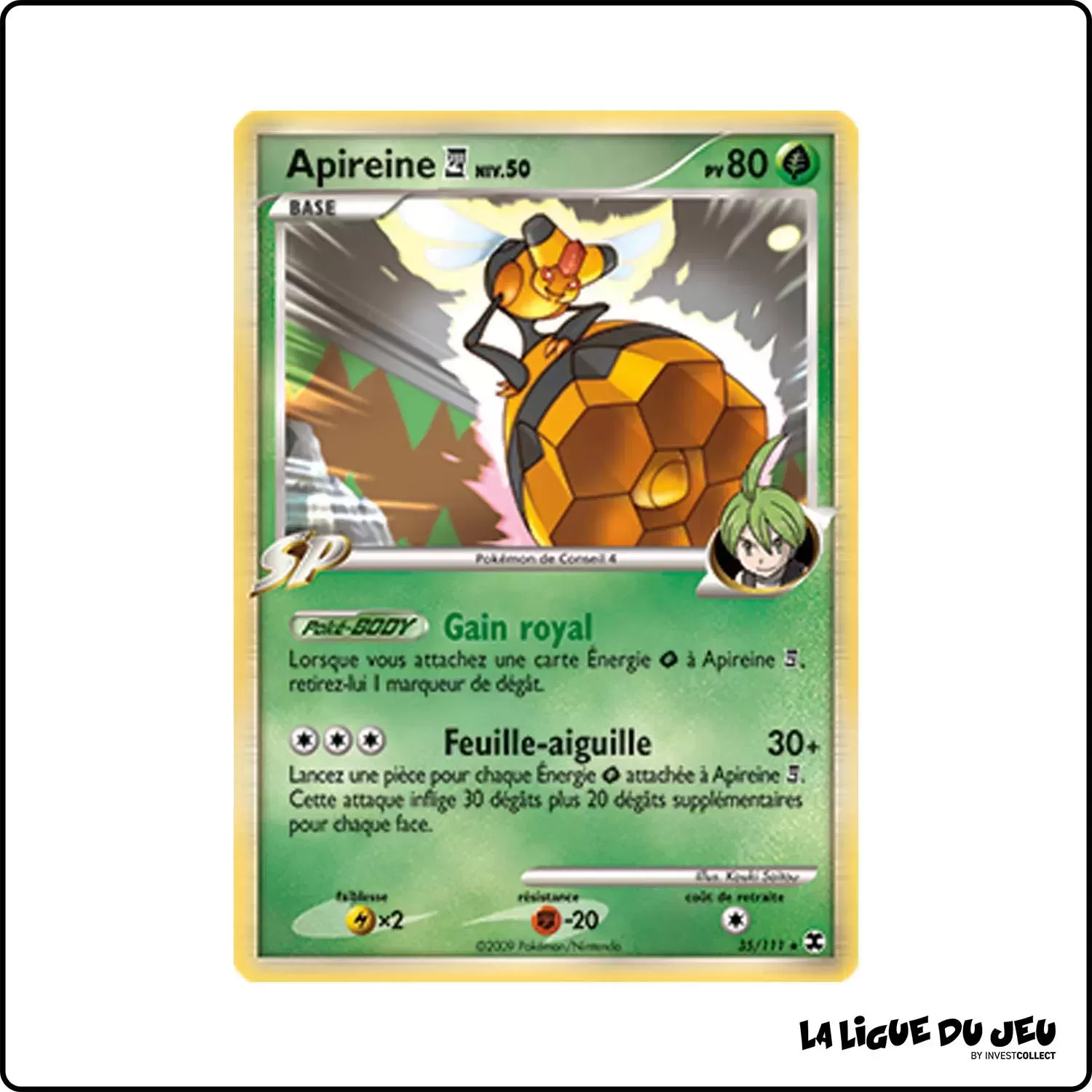 Rare - Pokemon - Rivaux Émergeants - Apireine Conseil 4 35/111 Pokemon Company - 1