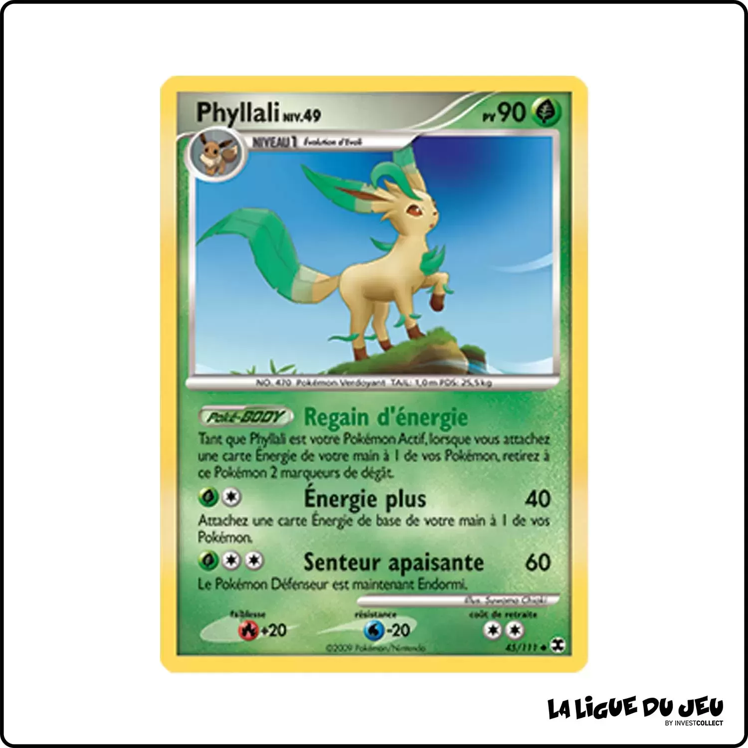 Peu commune - Pokemon - Rivaux Émergeants - Phyllali 45/111 Pokemon Company - 1