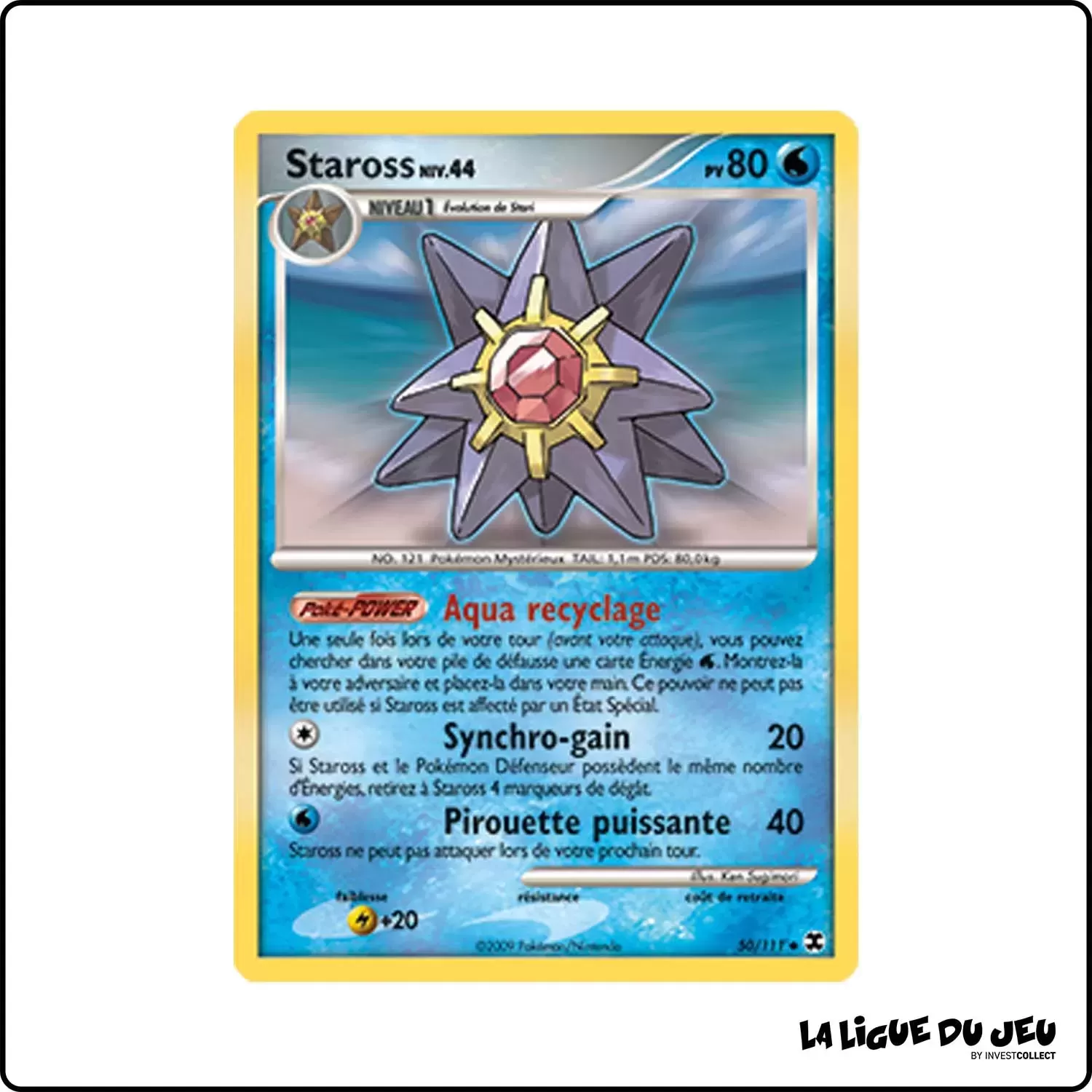 Peu commune - Pokemon - Rivaux Émergeants - Staross 50/111 Pokemon Company - 1