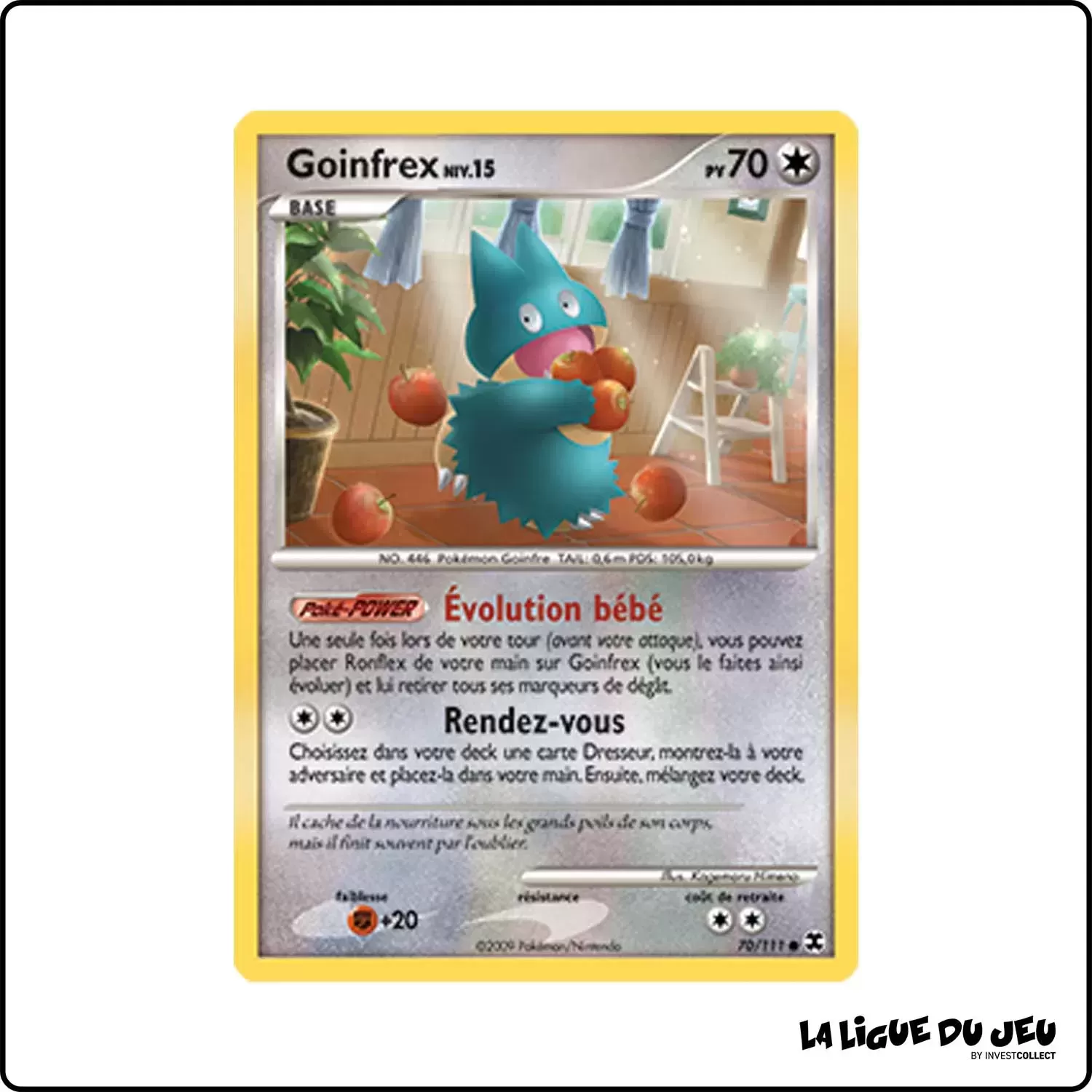 Commune - Pokemon - Rivaux Émergeants - Goinfrex 70/111 Pokemon Company - 1