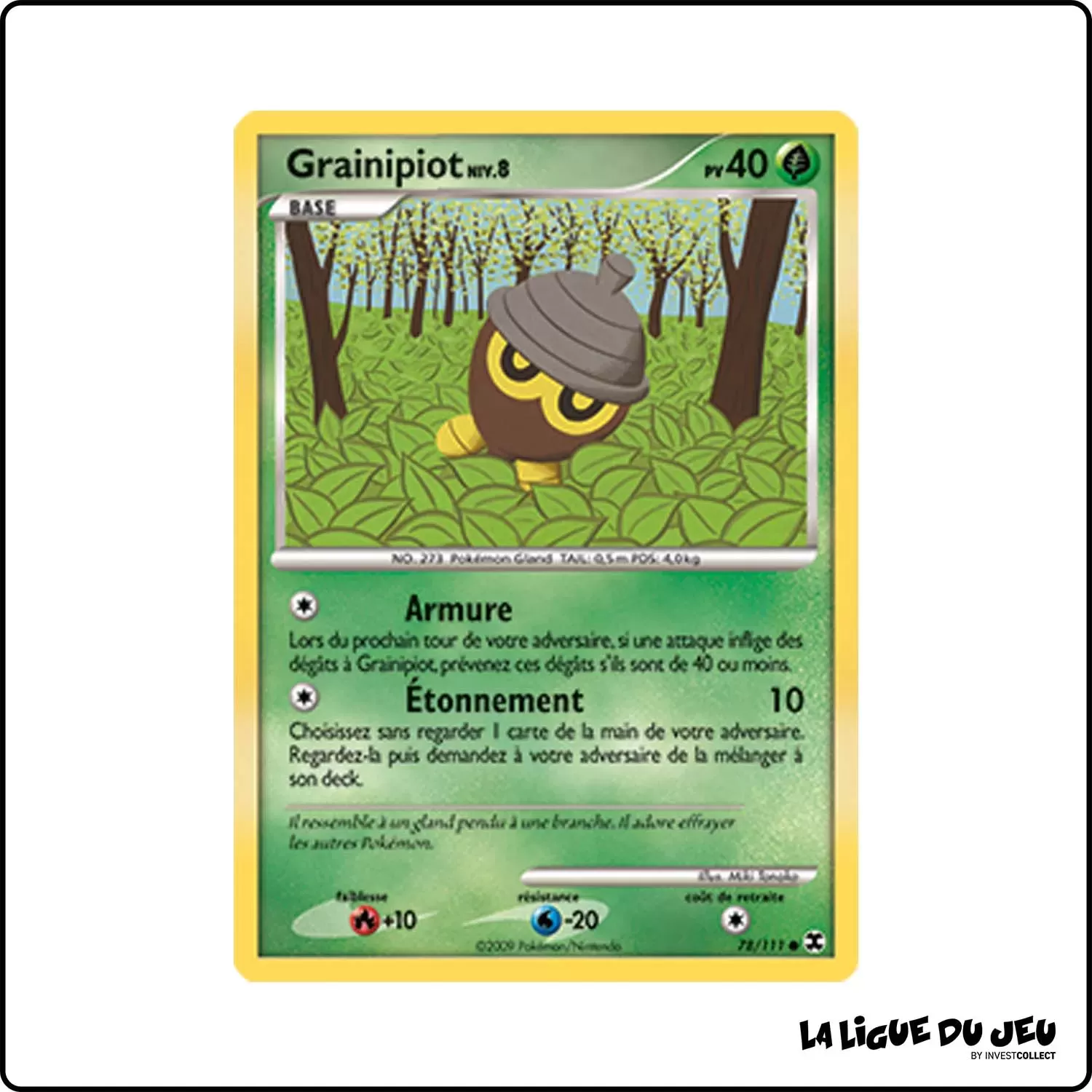 Commune - Pokemon - Rivaux Émergeants - Grainipiot 78/111 Pokemon Company - 1