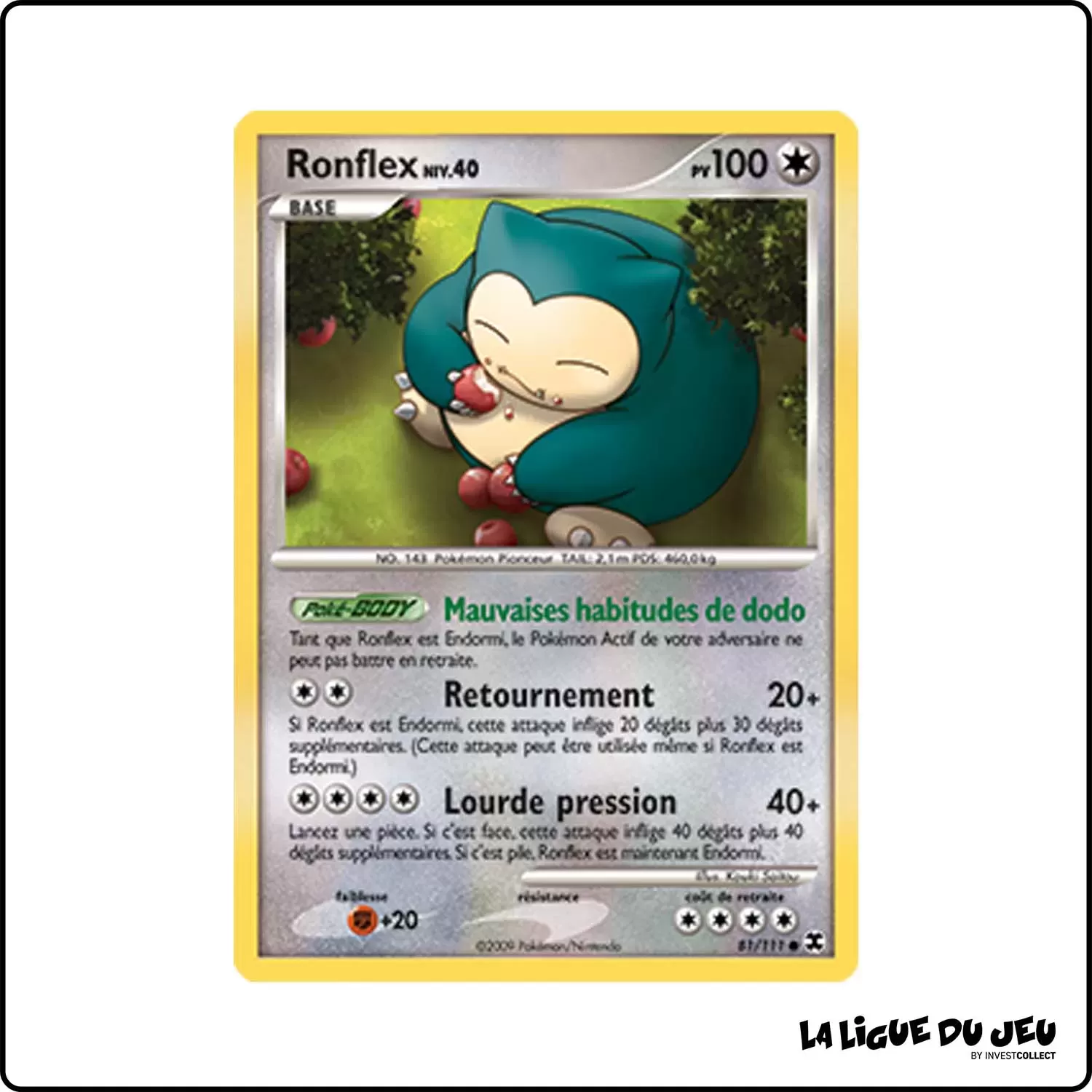 Commune - Pokemon - Rivaux Émergeants - Ronflex 81/111 Pokemon Company - 1