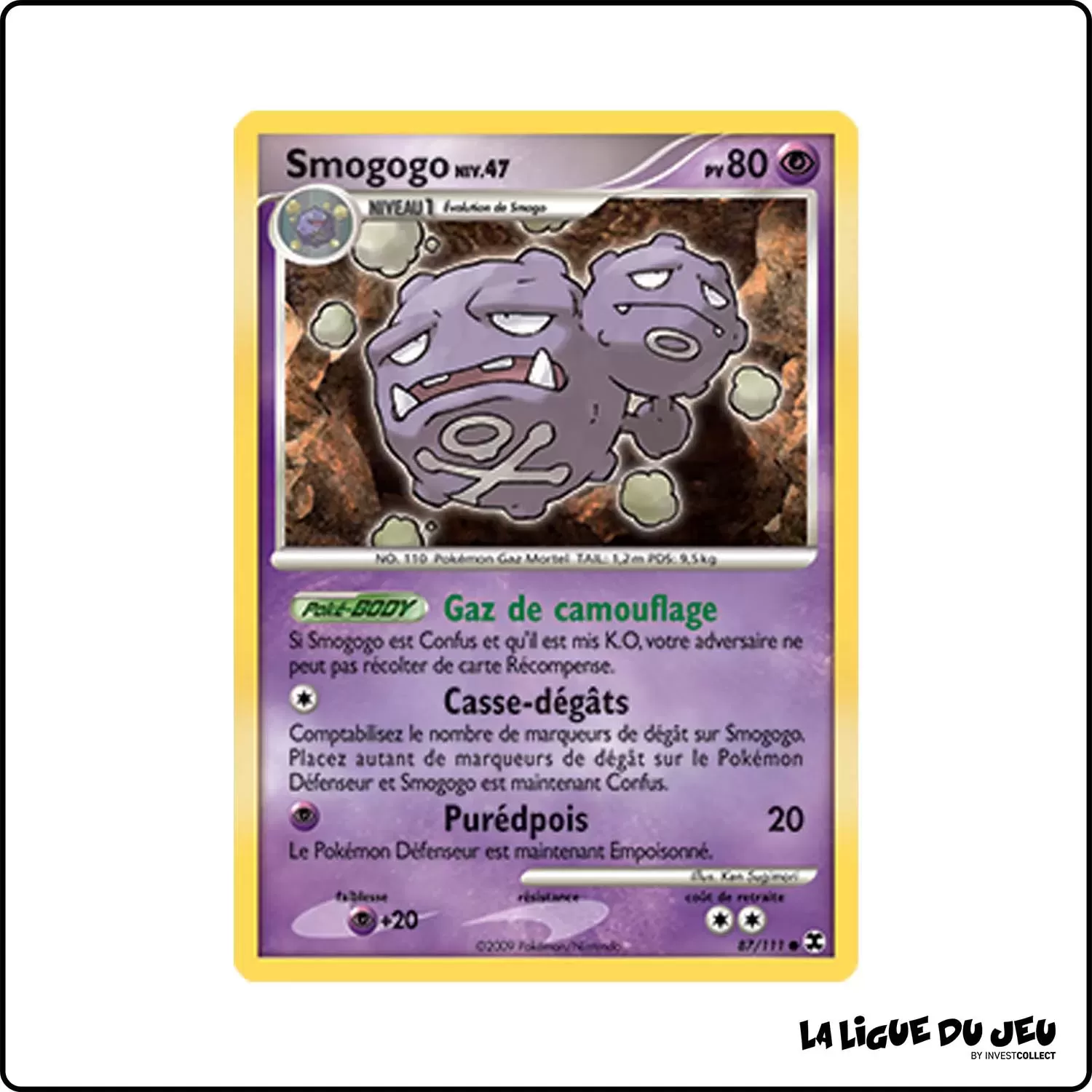 Commune - Pokemon - Rivaux Émergeants - Smogogo 87/111 Pokemon Company - 1