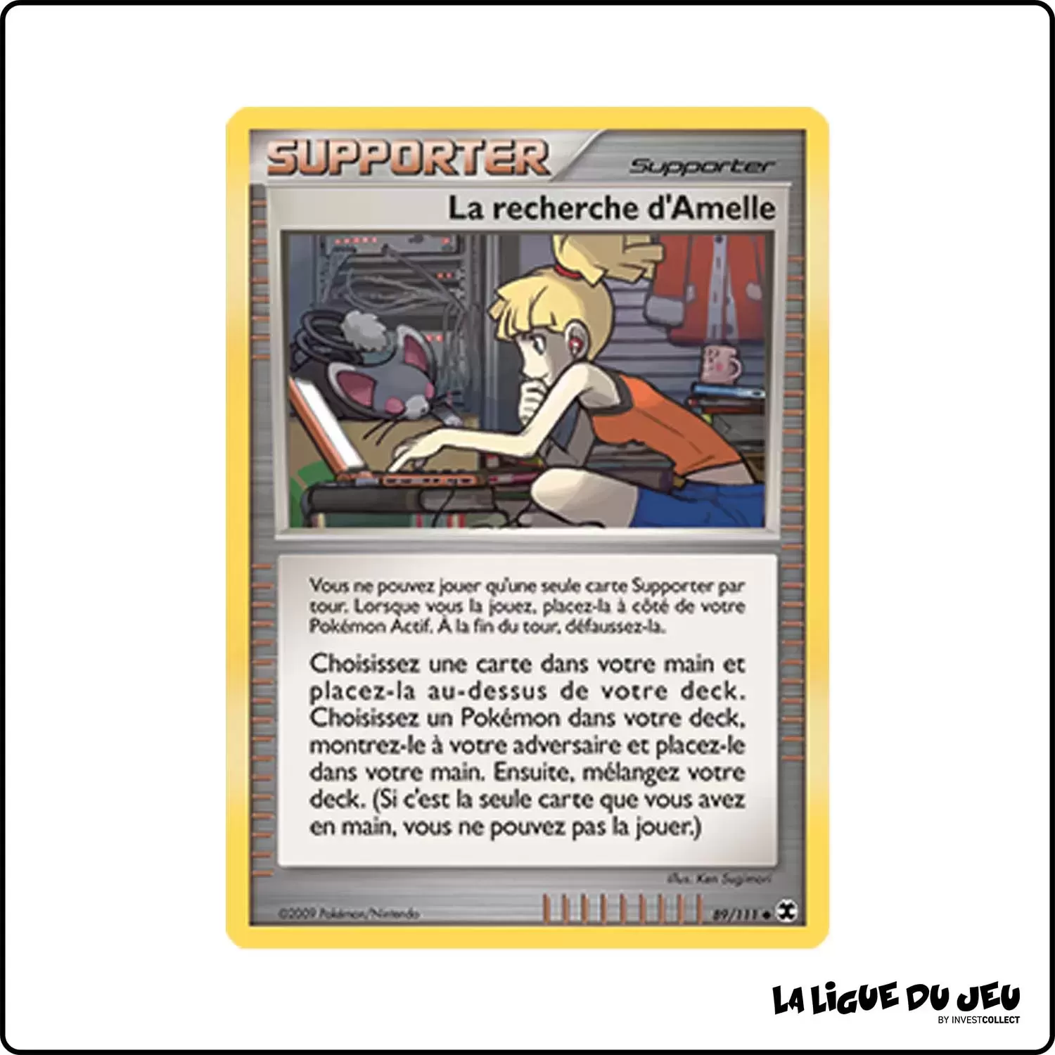 Peu commune - Pokemon - Rivaux Émergeants - La recherche d'Amelle 89/111 Pokemon Company - 1