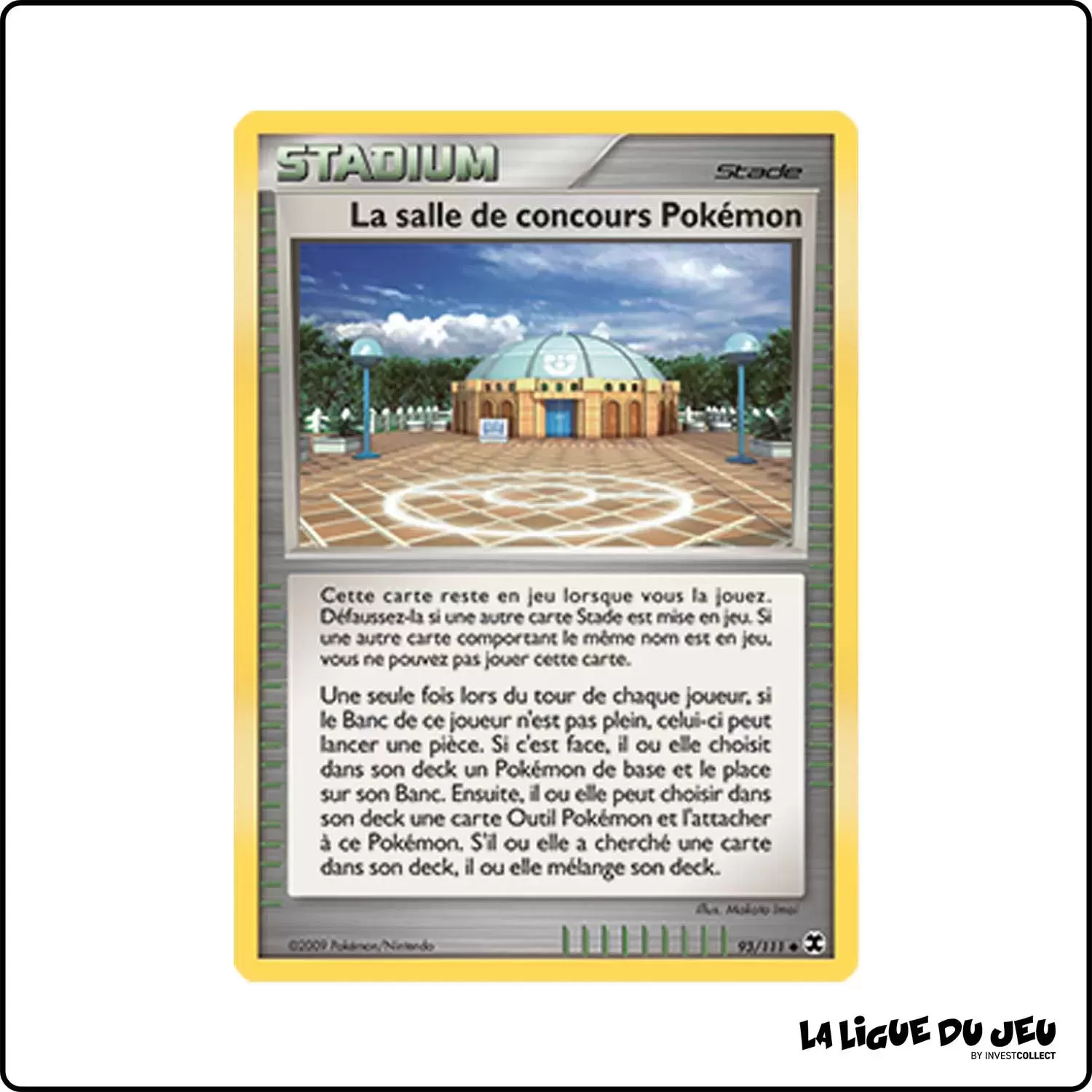 Peu commune - Pokemon - Rivaux Émergeants - La salle de concours Pokémon 93/111 Pokemon Company - 1