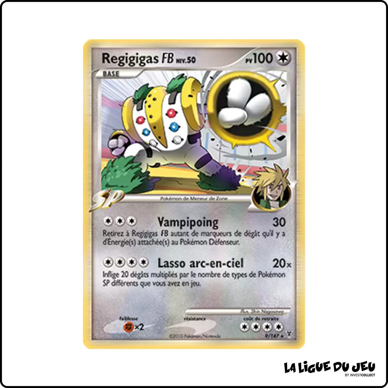 Holo - Pokemon - Vainqueurs Suprêmes - Regigigas Frontier Brain 9/147 Pokemon Company - 1