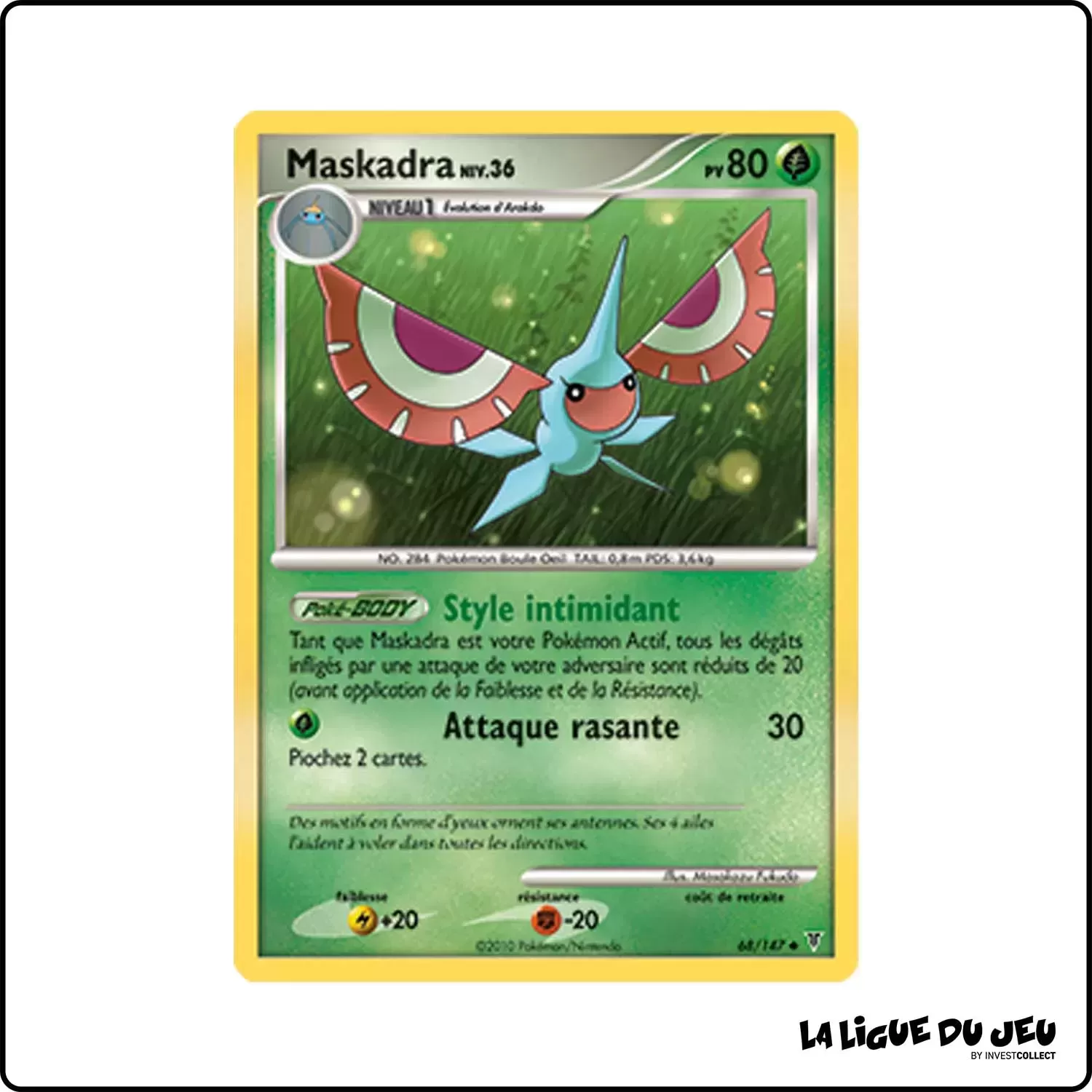 Peu commune - Pokemon - Vainqueurs Suprêmes - Maskadra 68/147 Pokemon Company - 1