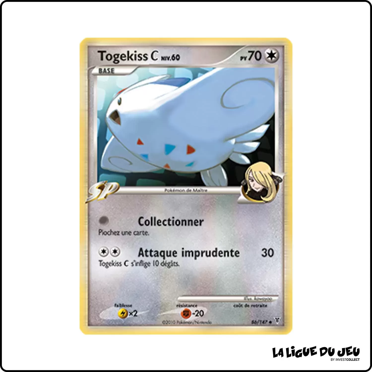 Peu commune - Pokemon - Vainqueurs Suprêmes - Togekiss Champion 86/147 Pokemon Company - 1