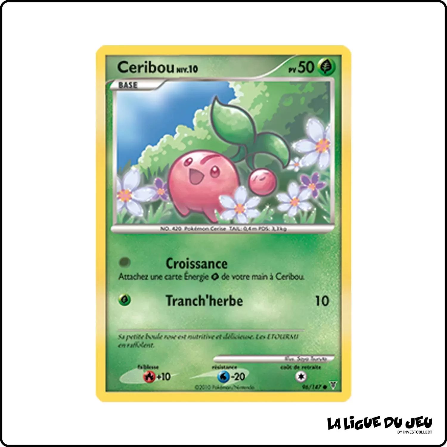 Commune - Pokemon - Vainqueurs Suprêmes - Ceribou 96/147 Pokemon Company - 1