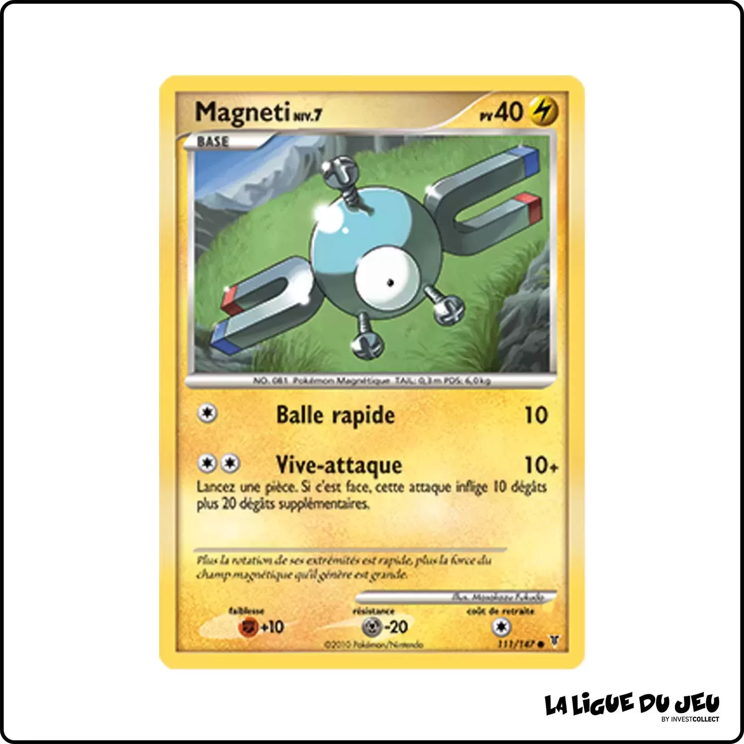 Commune - Pokemon - Vainqueurs Suprêmes - Magneti 111/147 Pokemon Company - 1