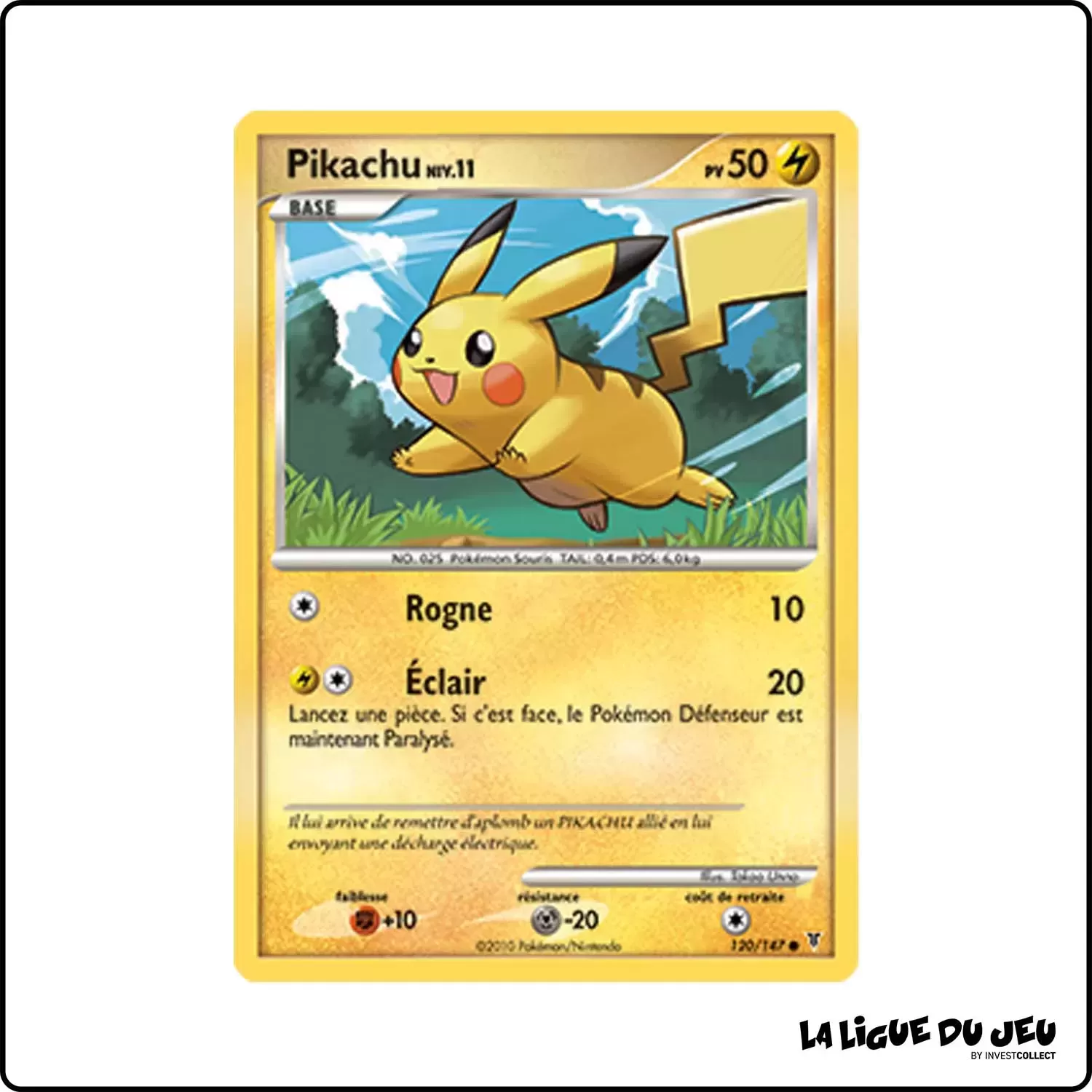 Commune - Pokemon - Vainqueurs Suprêmes - Pikachu 120/147 Pokemon Company - 1