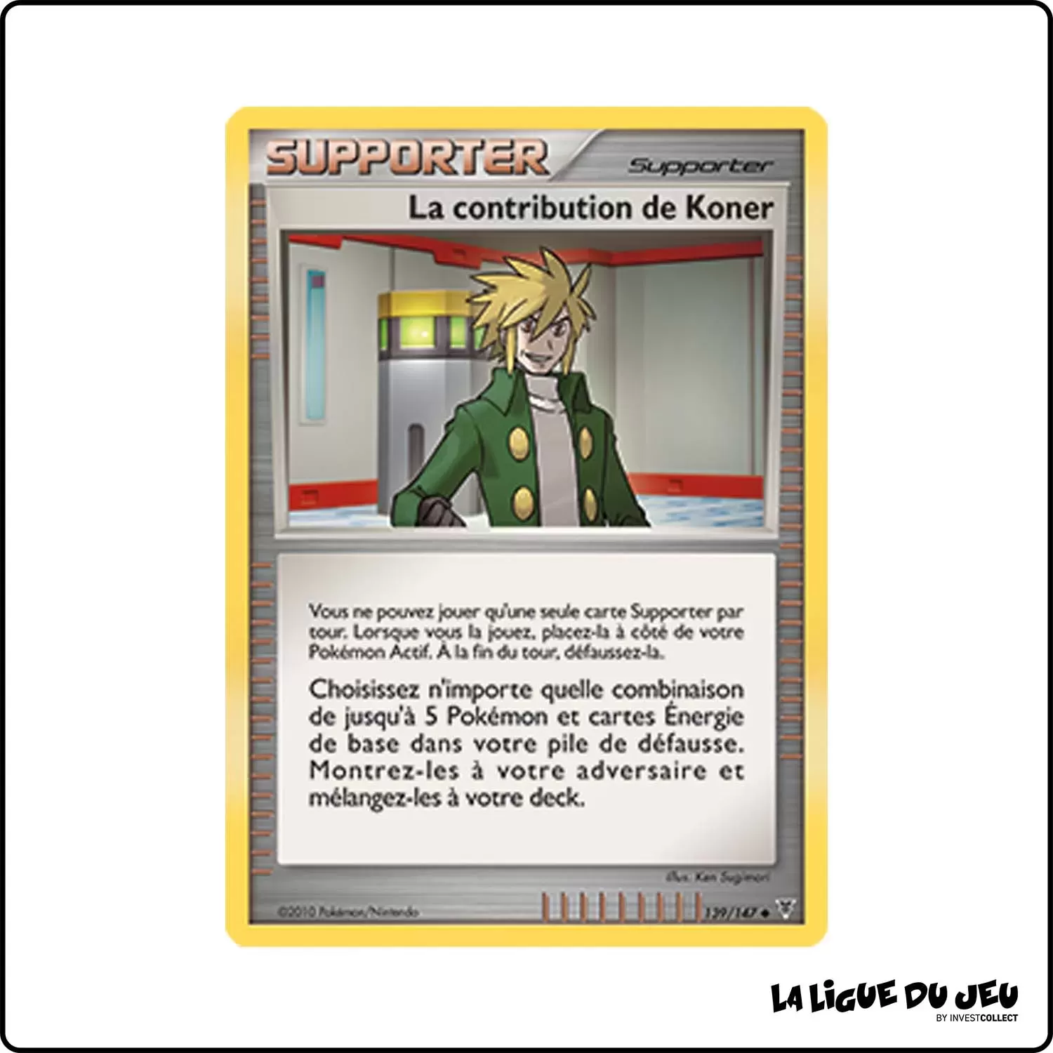 Peu commune - Pokemon - Vainqueurs Suprêmes - La contribution de Koner 139/147 Pokemon Company - 1