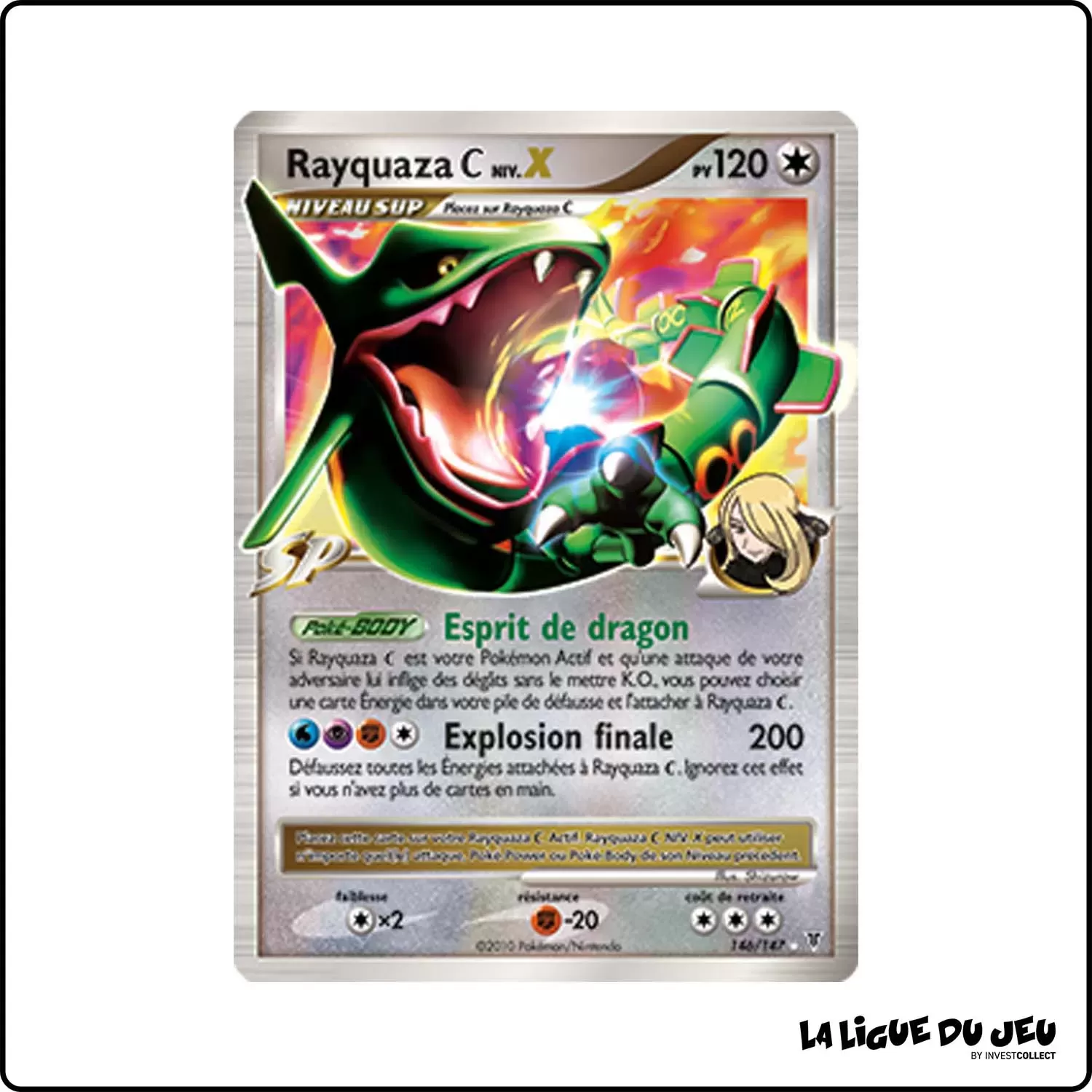 Ultra - Pokemon - Vainqueurs Suprêmes - Rayquaza Champion NIV.X 146/147 Pokemon Company - 1