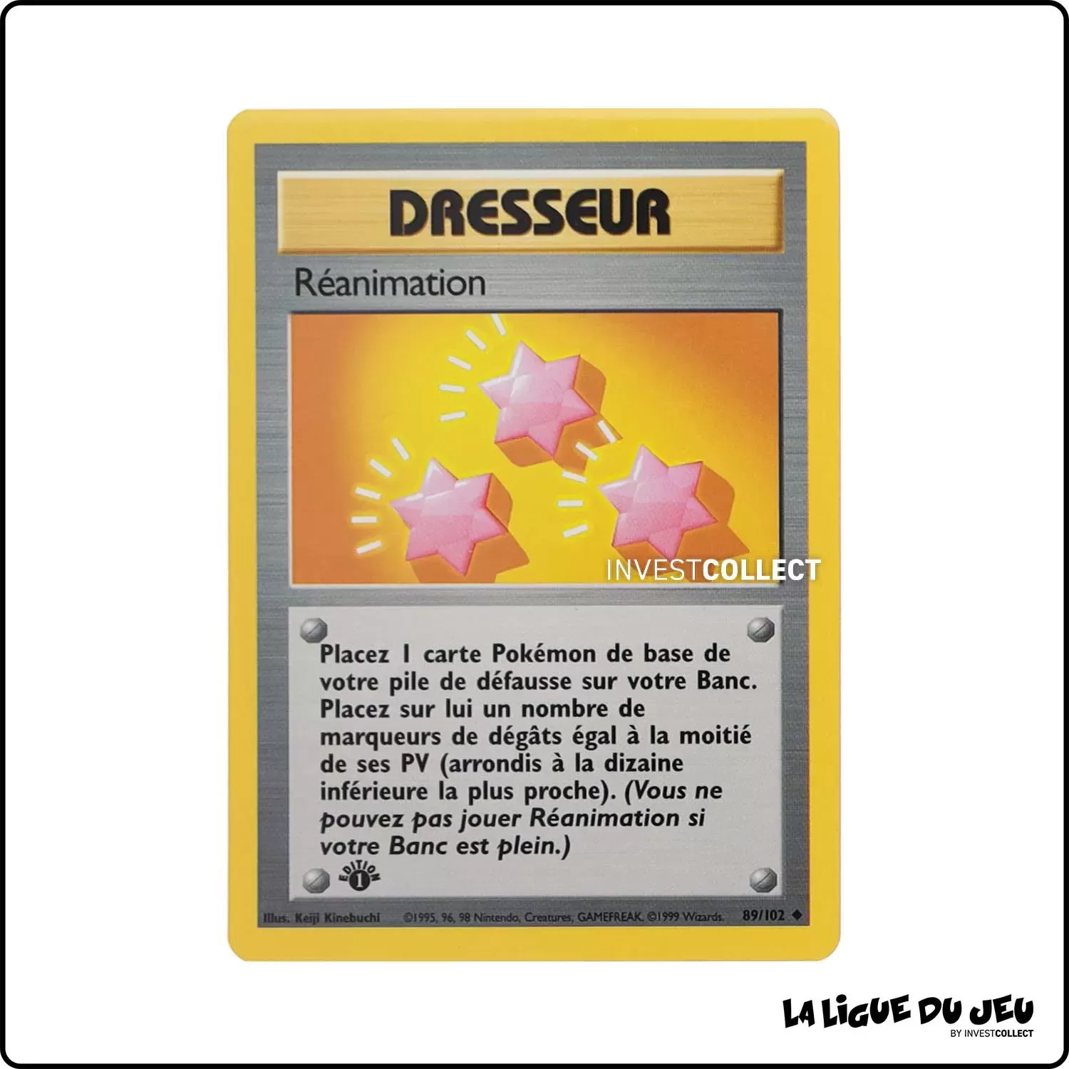 Peu Commune - Pokemon - Set de Base - Réanimation 89/102 Wizards - 1