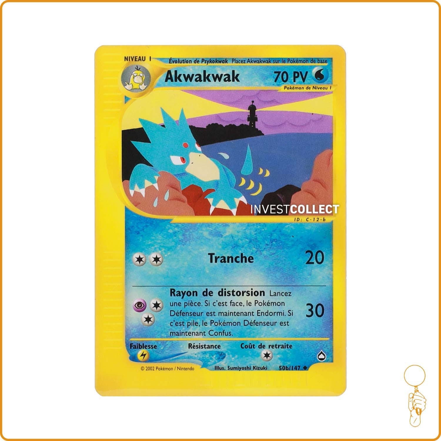 Peu Commune - Pokemon - Aquapolis - Akwakwak 50b/147 Wizards - 1