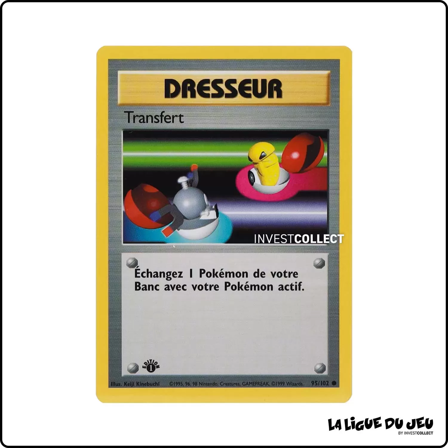 Commune - Pokemon - Set de Base - Transfert 95/102 Wizards - 1