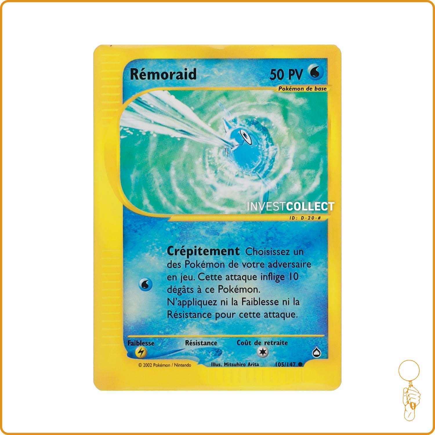 Commune - Pokemon - Aquapolis - Rémoraid 105/147 Wizards - 1