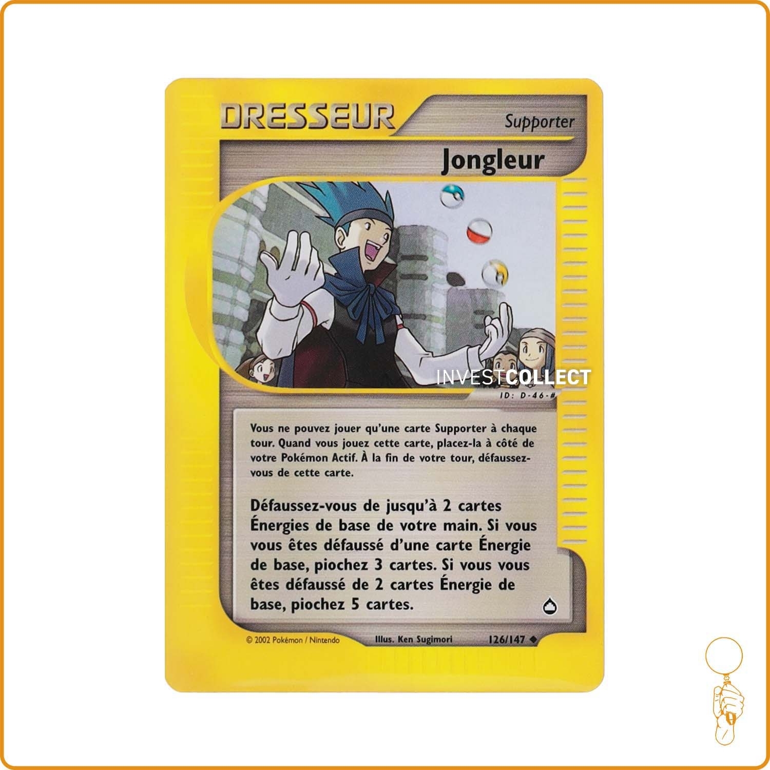 Peu Commune - Pokemon - Aquapolis - Jongleur 126/147 Wizards - 1