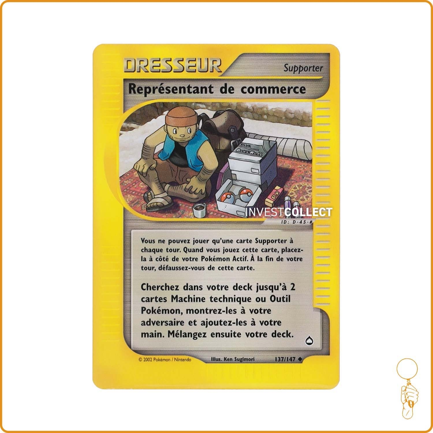 Peu Commune - Pokemon - Aquapolis - Représentant de commerce 137/147 Wizards - 1