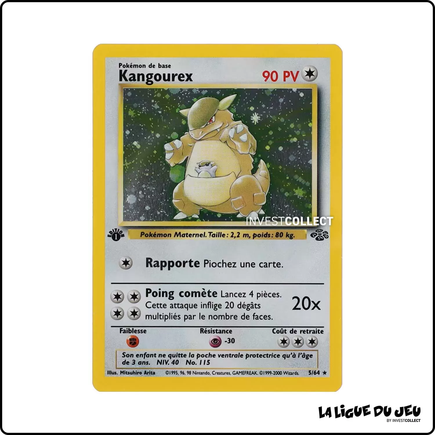 Holo - Pokemon - Jungle - Kangourex 5/64