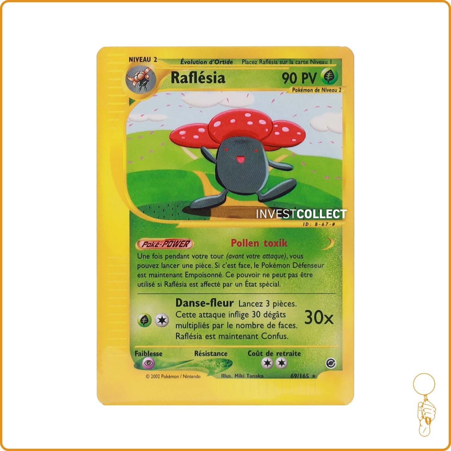 Rare - Pokemon - Expedition - Raflésia 69/165 Wizards - 1