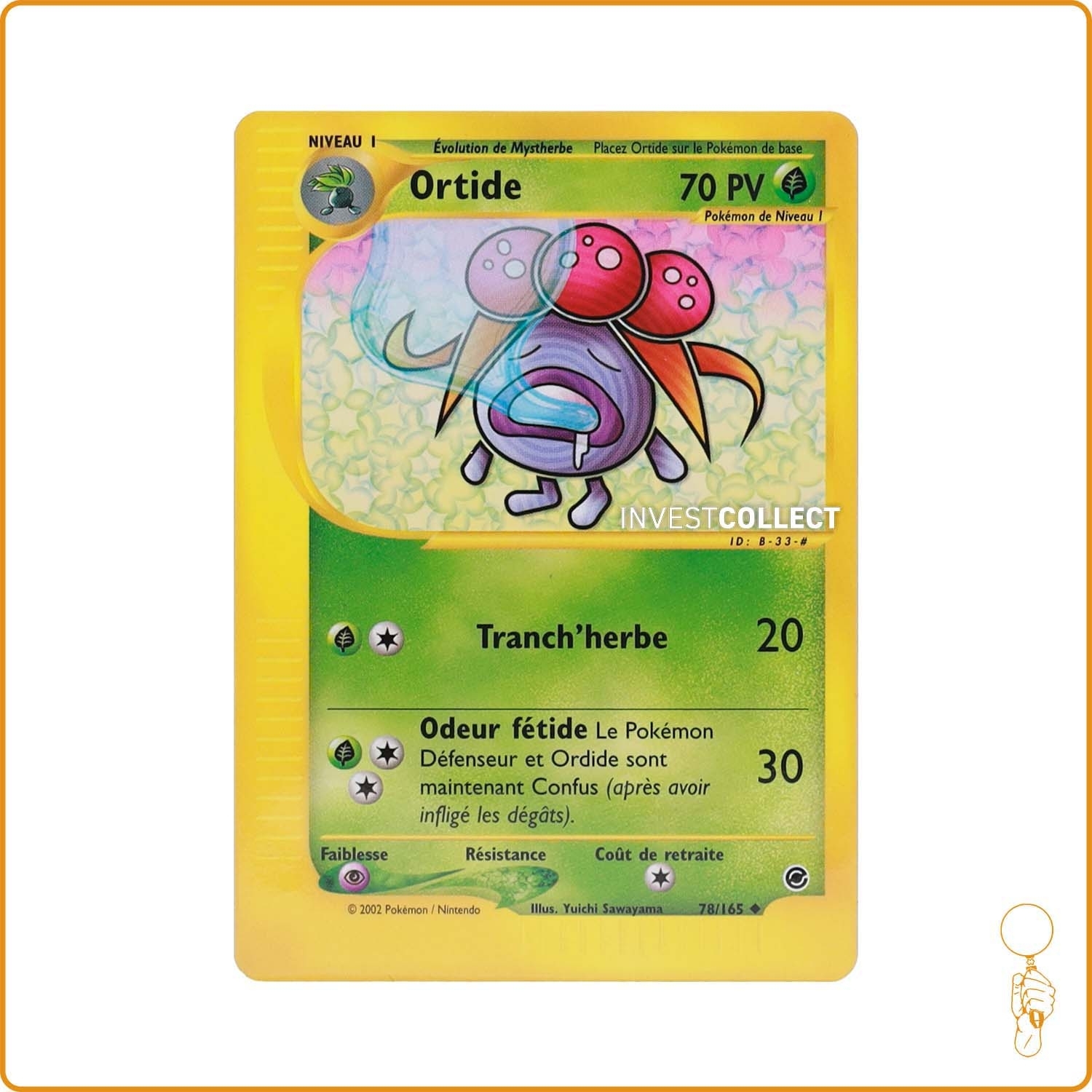 Peu commune - Pokemon - Expedition - Ortide 78/165 Wizards - 1