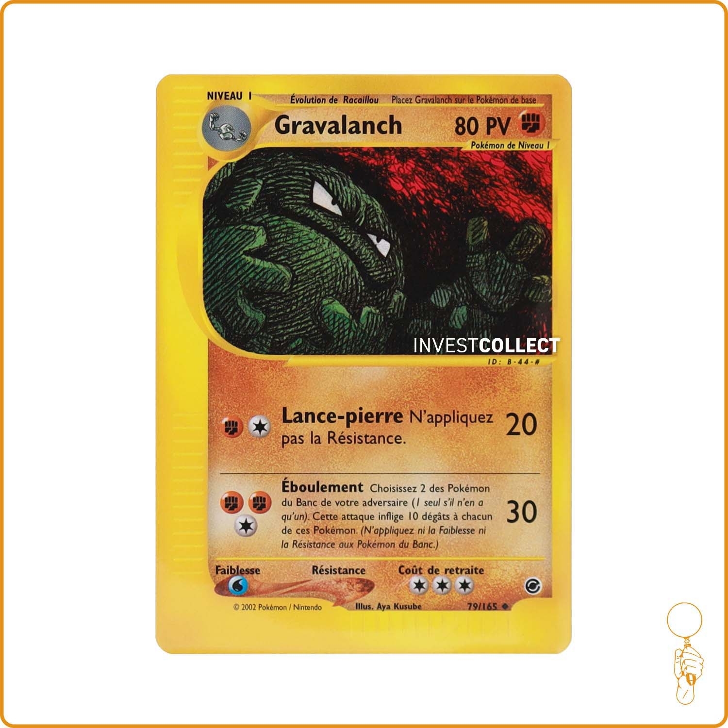 Peu commune - Pokemon - Expedition - Gravalanch 79/165 Wizards - 1