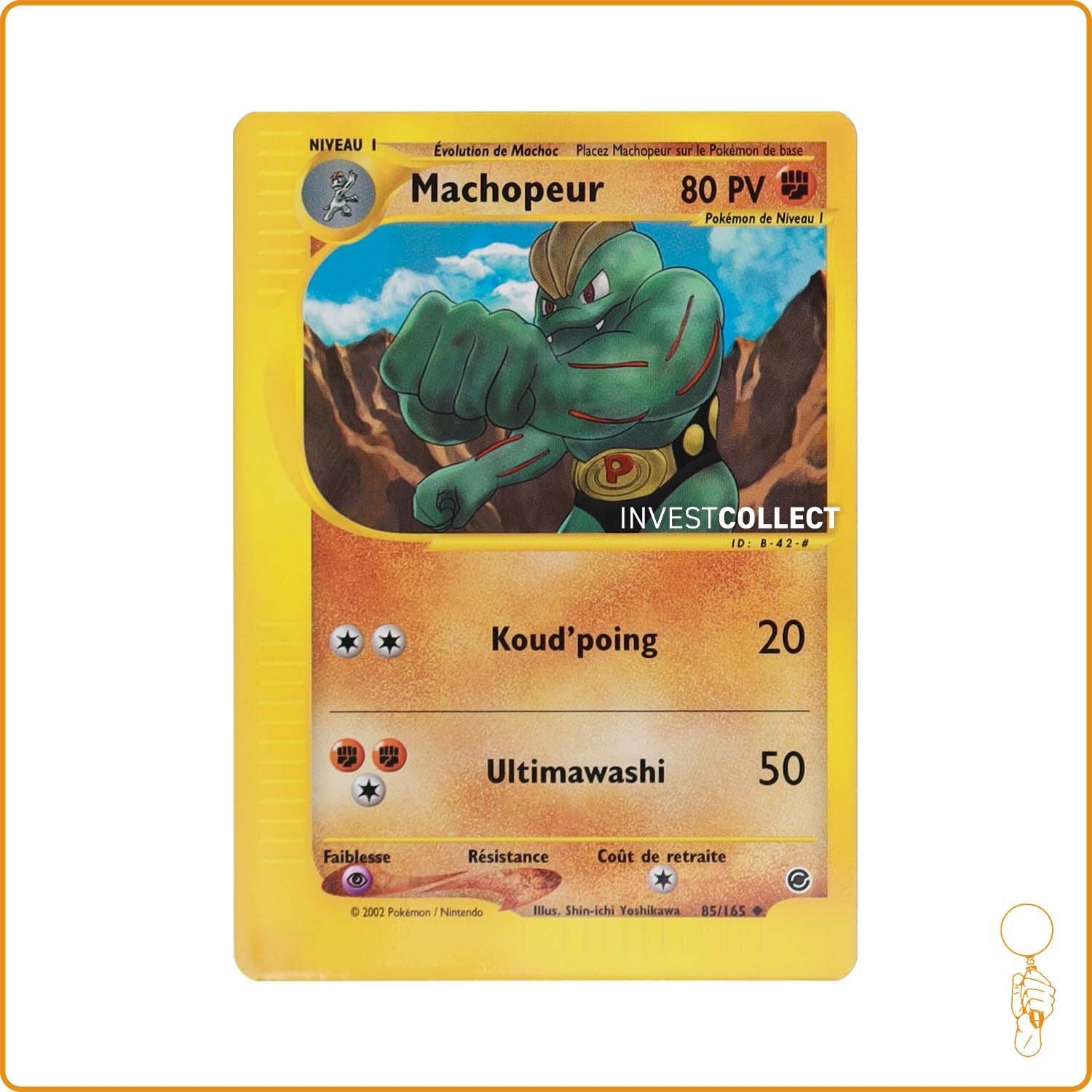 Peu commune - Pokemon - Expedition - Machopeur 85/165 Wizards - 1