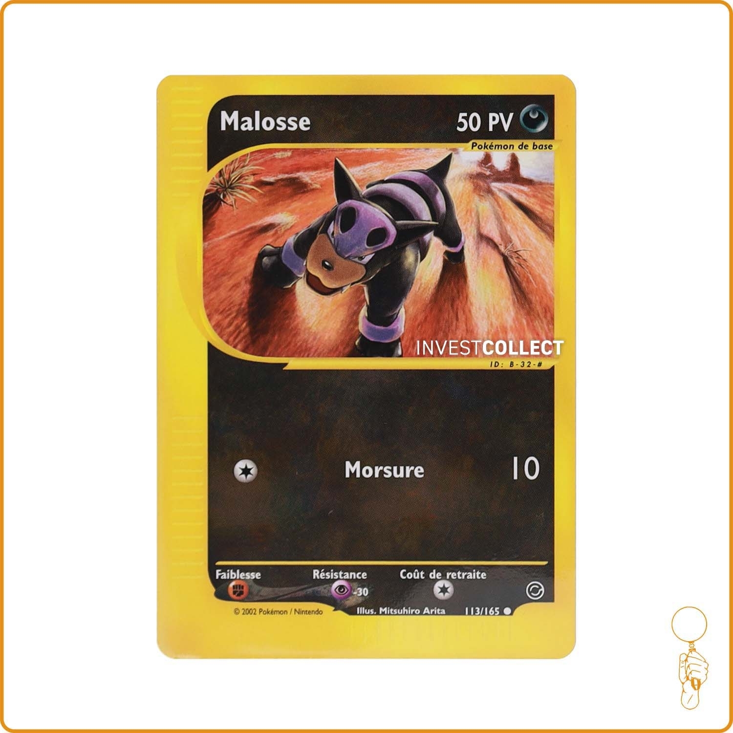 Commune - Pokemon - Expedition - Malosse 113/165 Wizards - 1