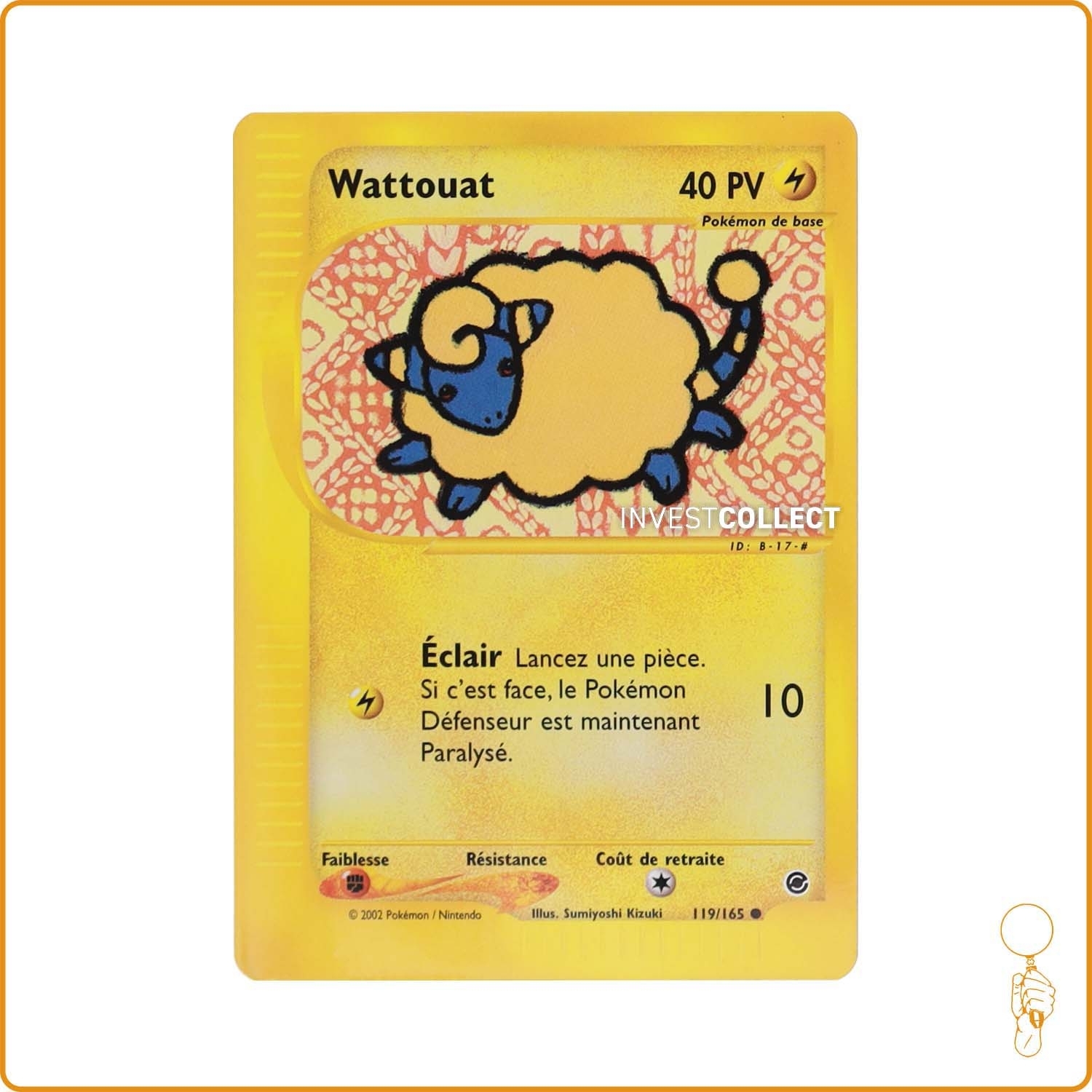 Commune - Pokemon - Expedition - Wattouat 119/165 Wizards - 1
