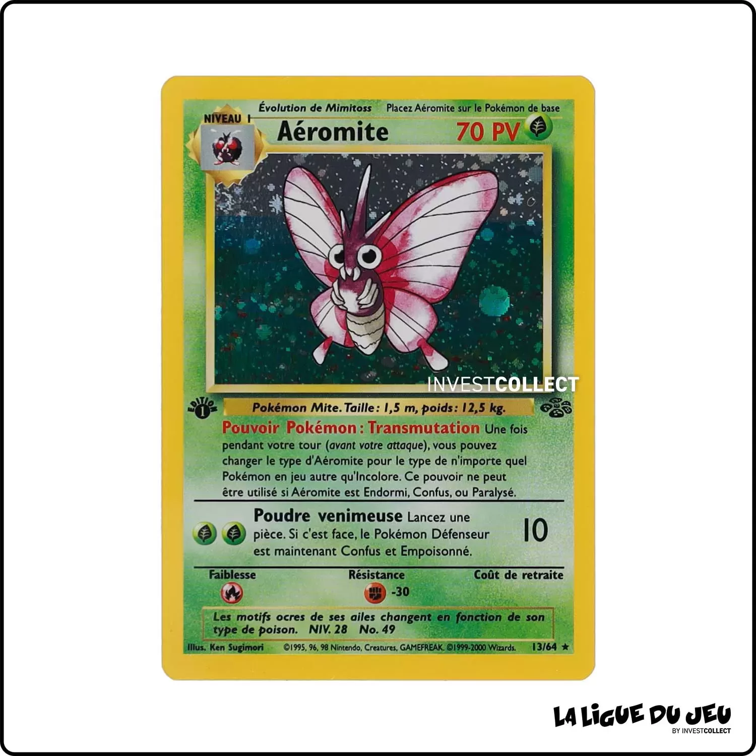 Holo - Pokemon - Jungle - Aéromite 13/64