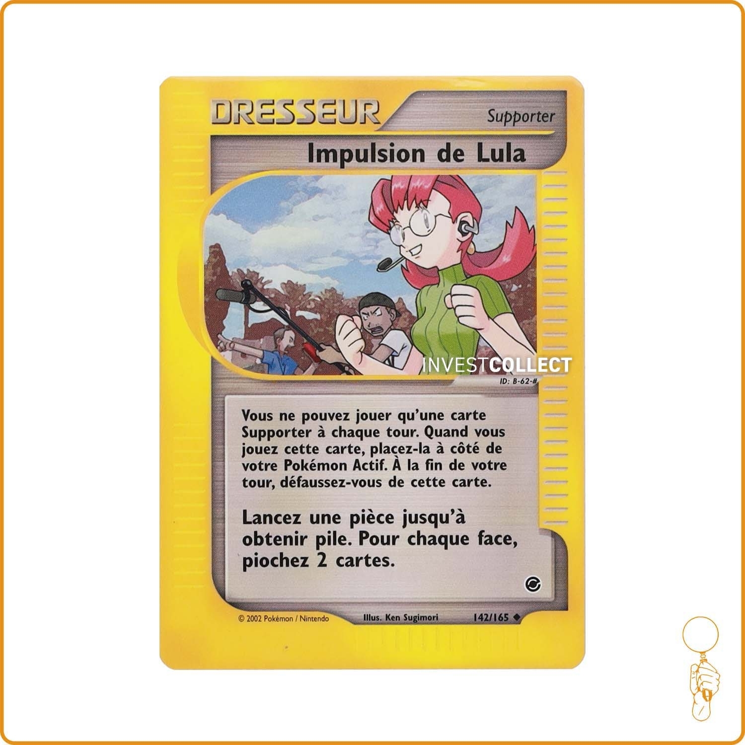 Peu commune - Pokemon - Expedition - Impulsion de Lula 142/165 Wizards - 1