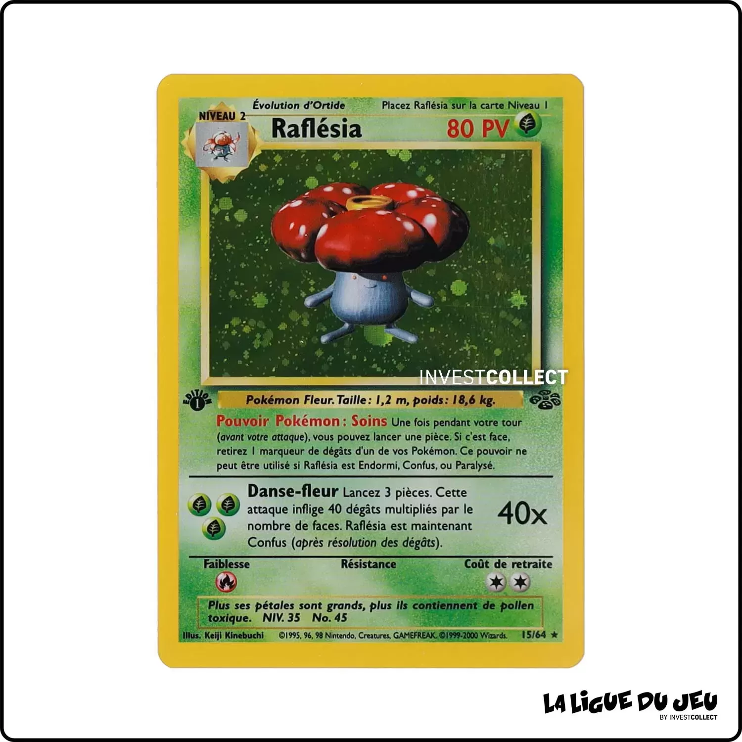 Holo - Pokemon - Jungle - Rafflesia 15/64